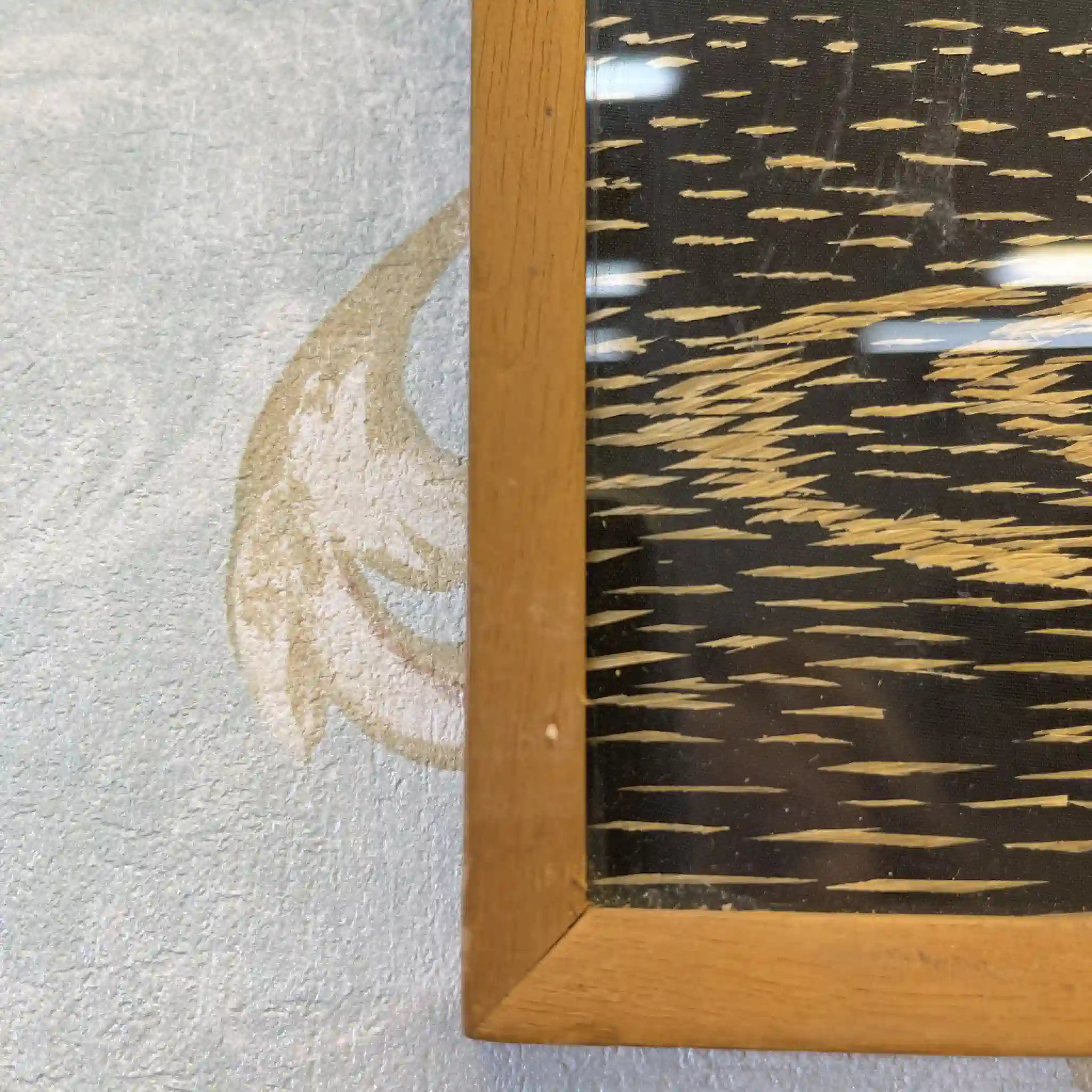 【アート/装飾品】 絵画 わら細工帆船 2P / イギリス直輸入