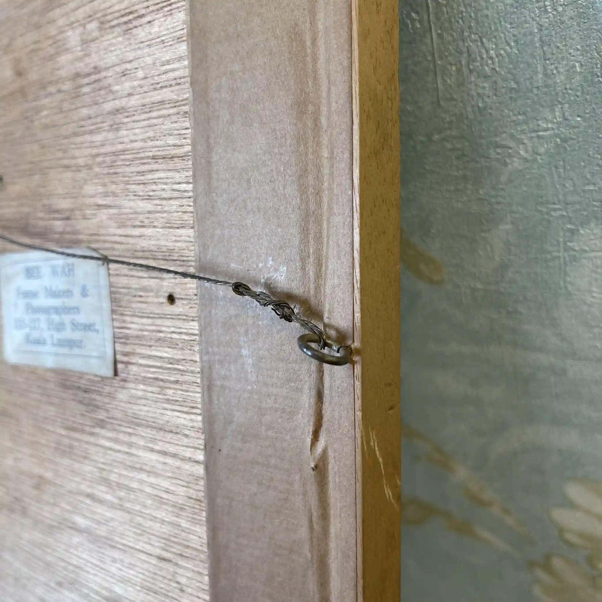 【アート/装飾品】 絵画 わら細工帆船 2P / イギリス直輸入