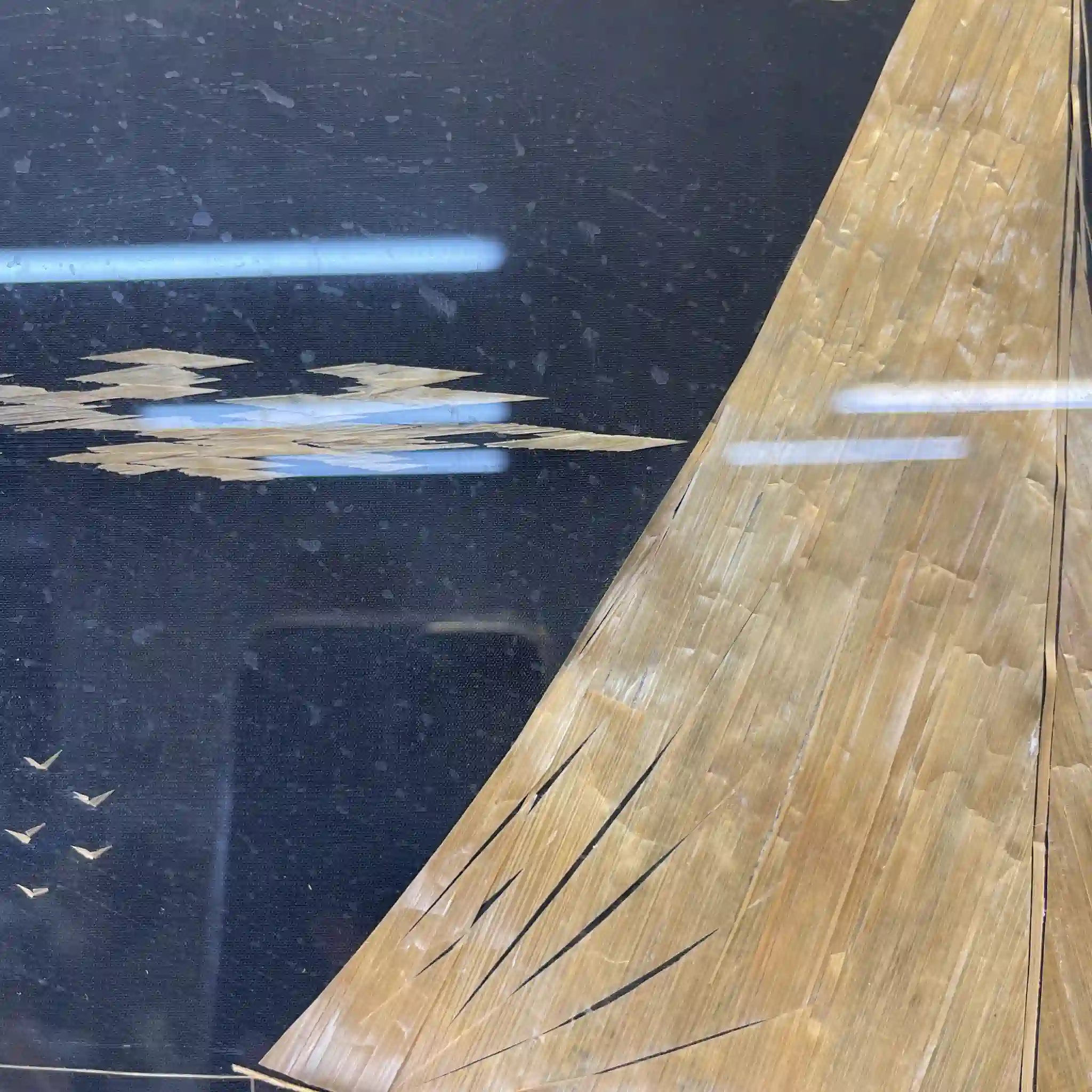 【アート/装飾品】 絵画 わら細工帆船 2P / イギリス直輸入