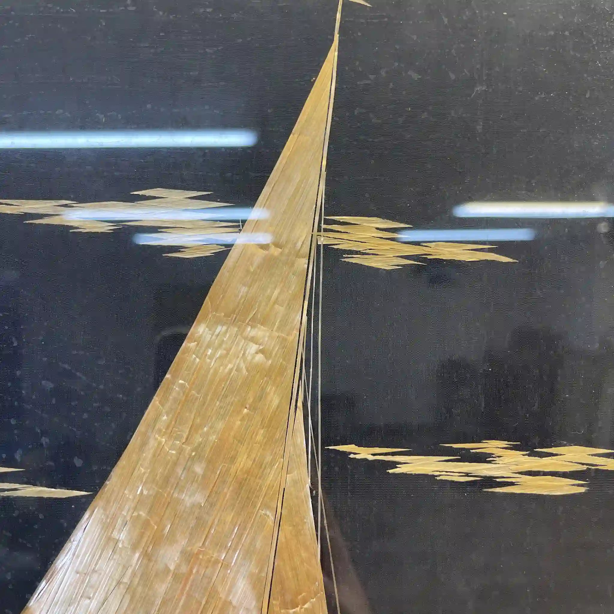 【アート/装飾品】 絵画 わら細工帆船 2P / イギリス直輸入