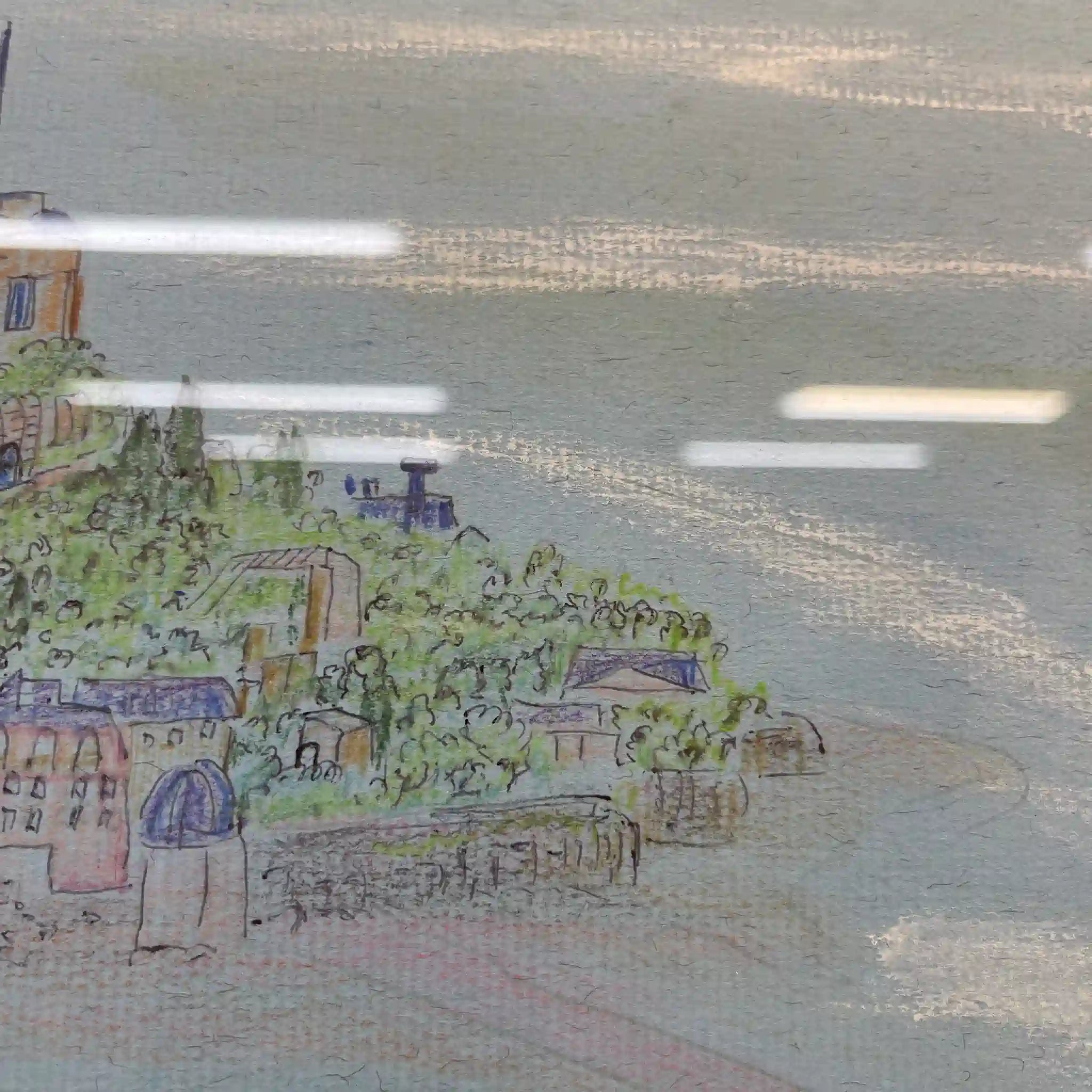 【アート/装飾品】 絵画 / 『モンサンミシェル』