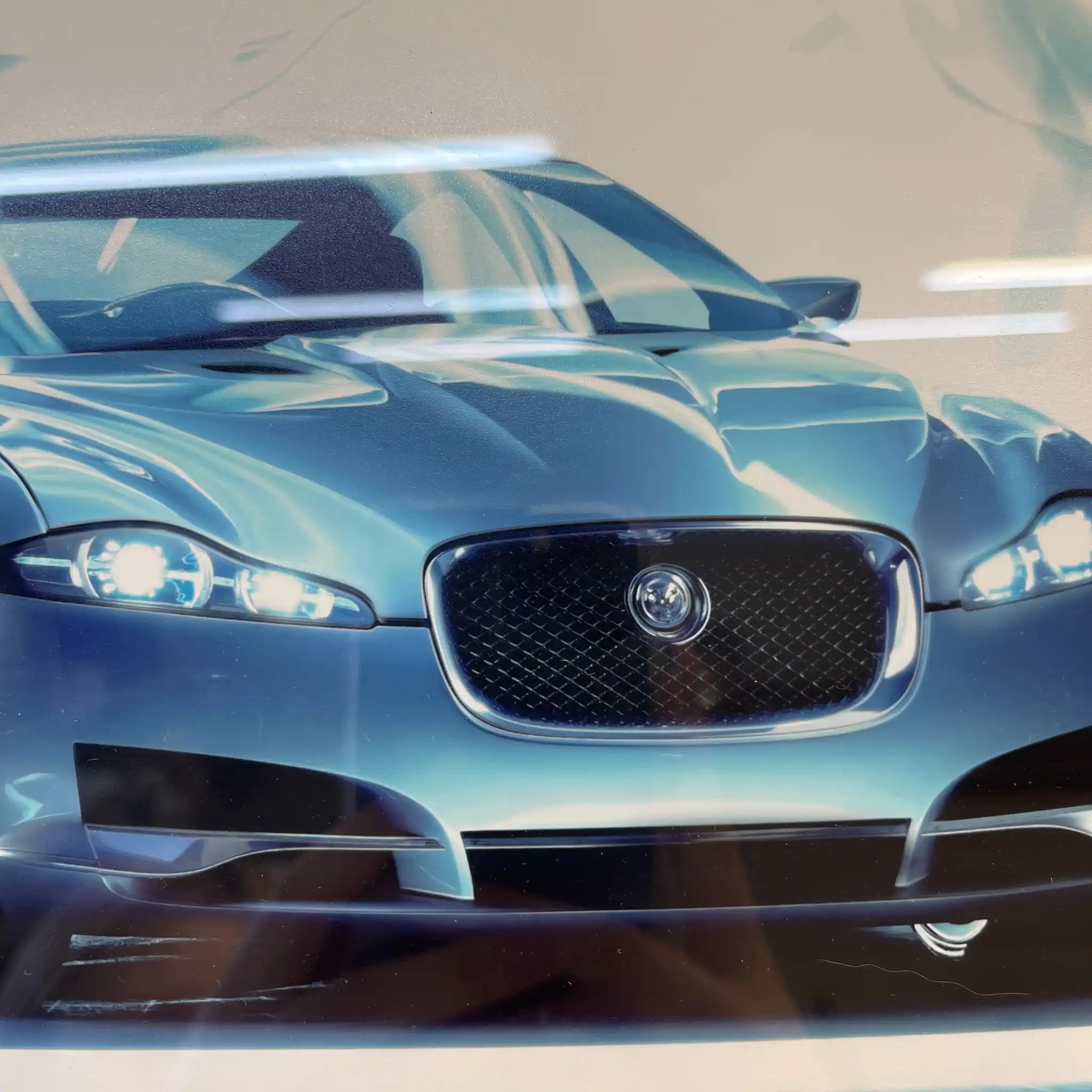 【アート/装飾品】 デザイン画 / 「ジャガーXF」 / イギリス直輸入