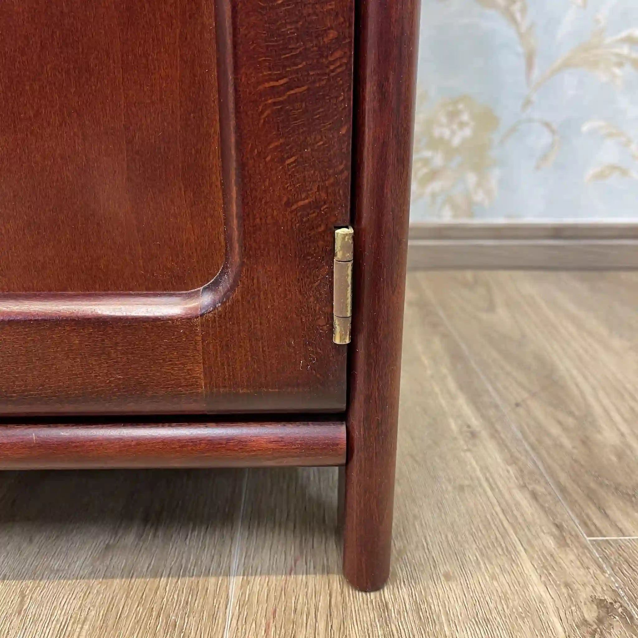 【再利用】侧柜/三层结构,圆角把手,手工制作