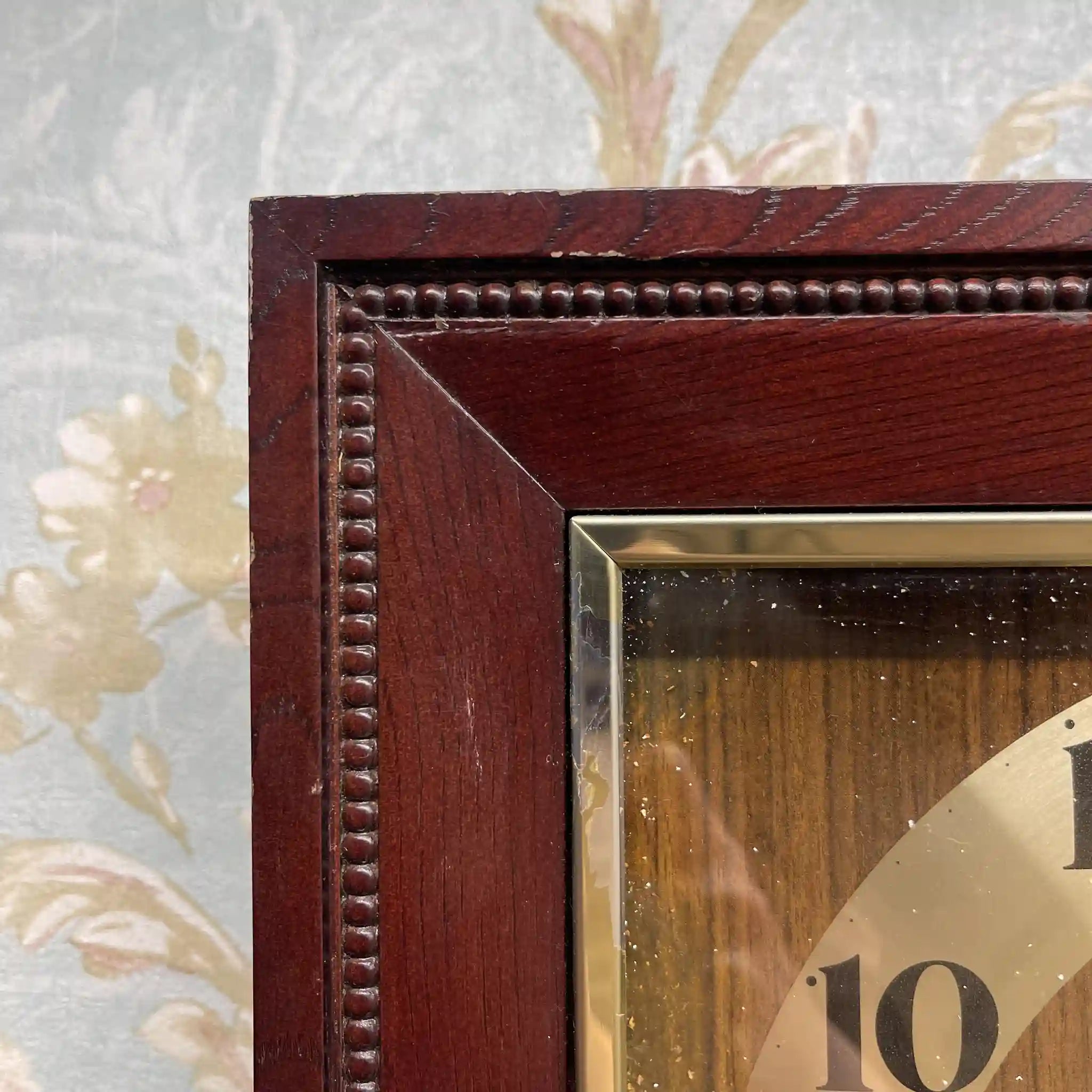 【リユース】 木製フレーム掛時計 / SEIKO / 日本