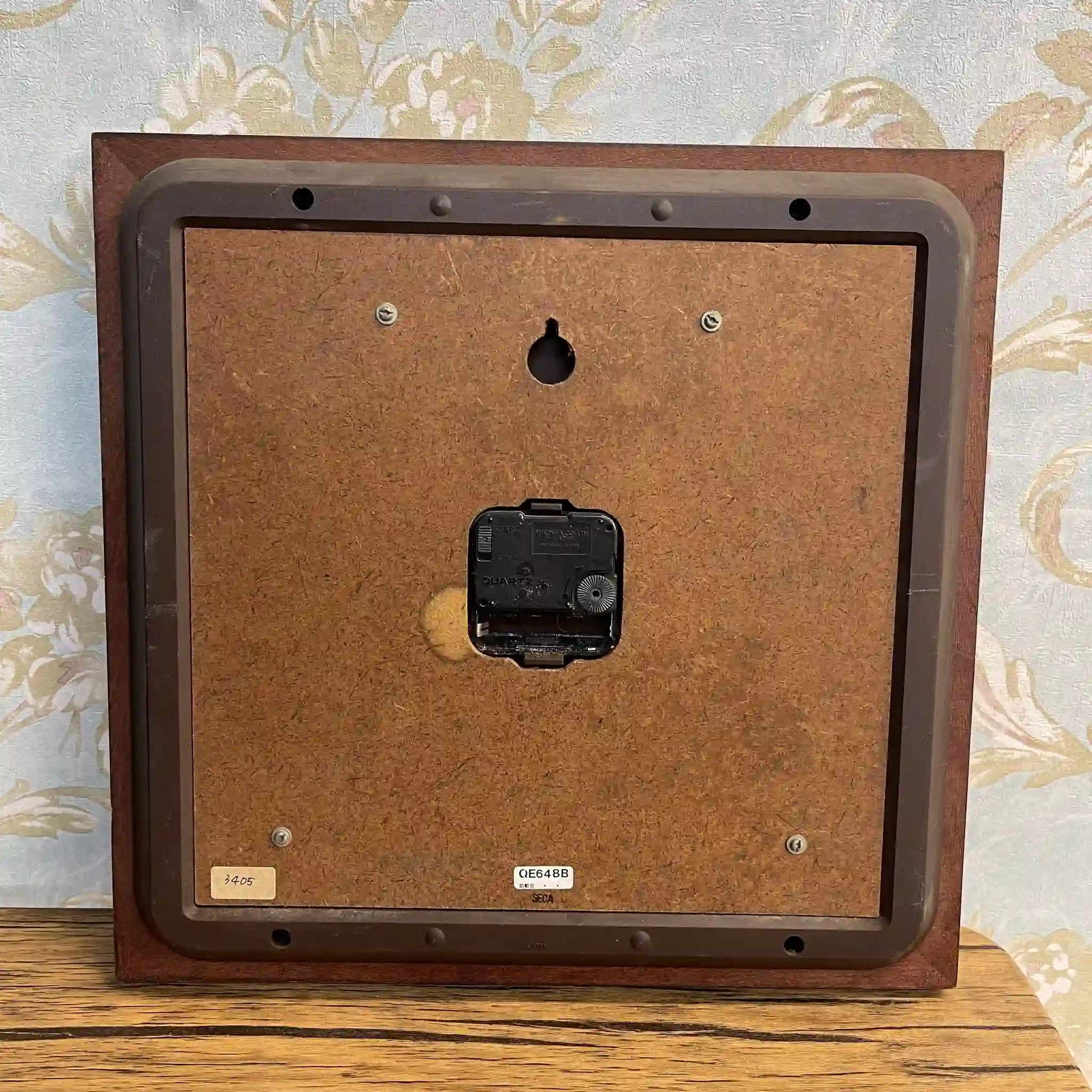 【リユース】 木製フレーム掛時計 / SEIKO / 日本