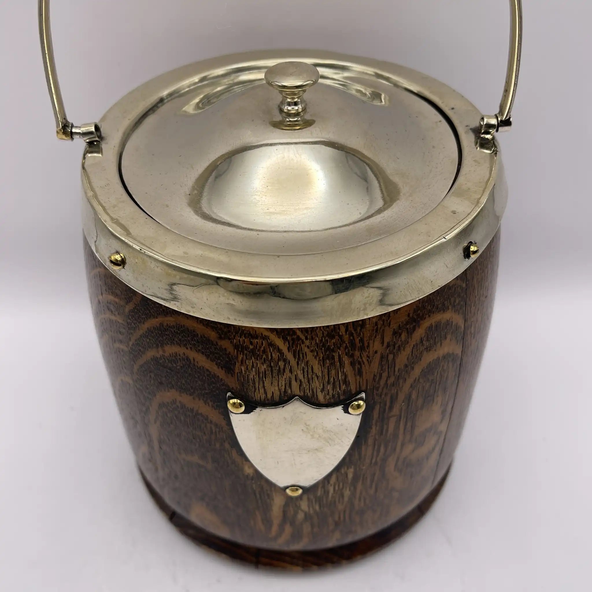 【ビンテージ】 アイスバケツ / オーク / イギリス / ミッドセンチュリー・モダン