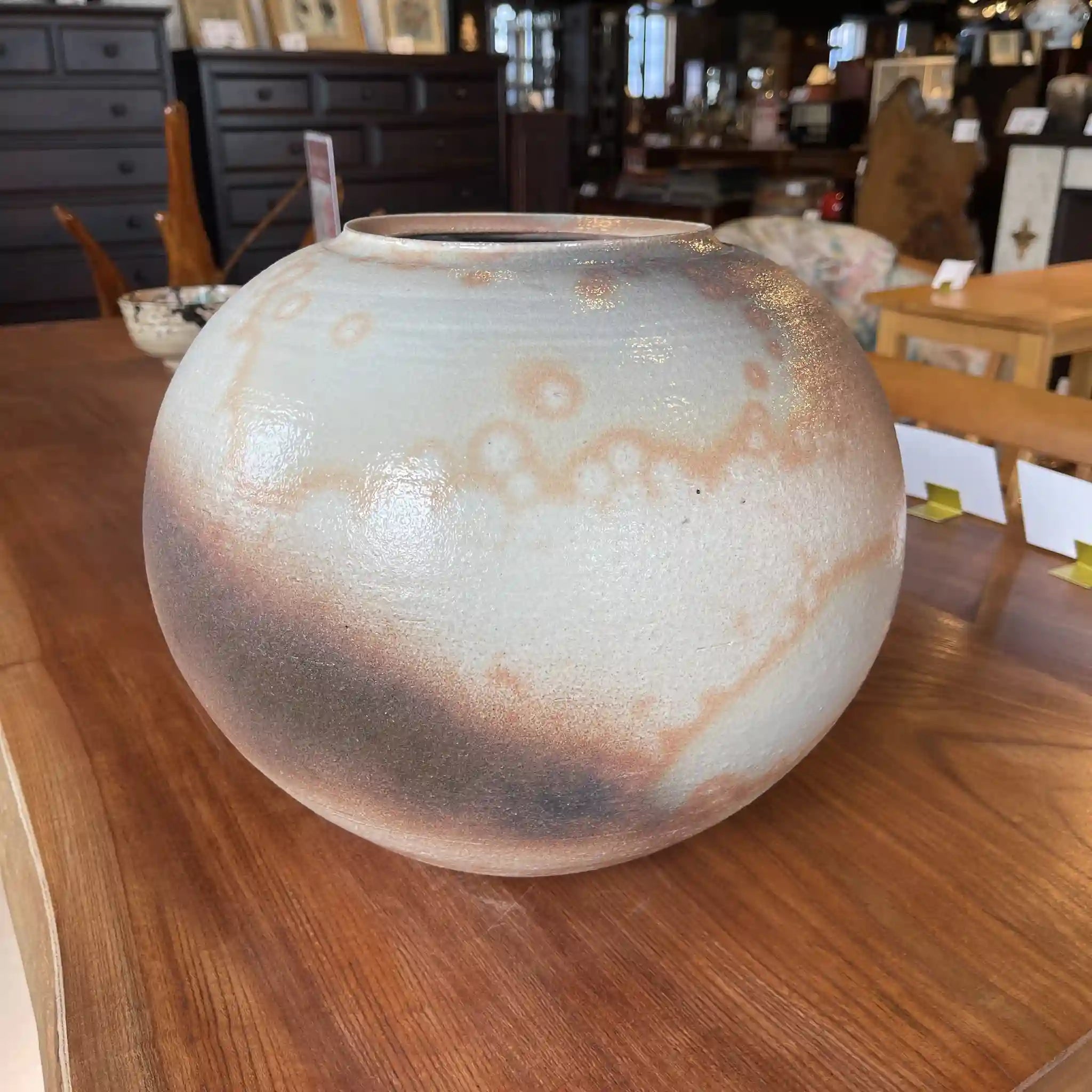 【骨董品】 花瓶 / 萩焼