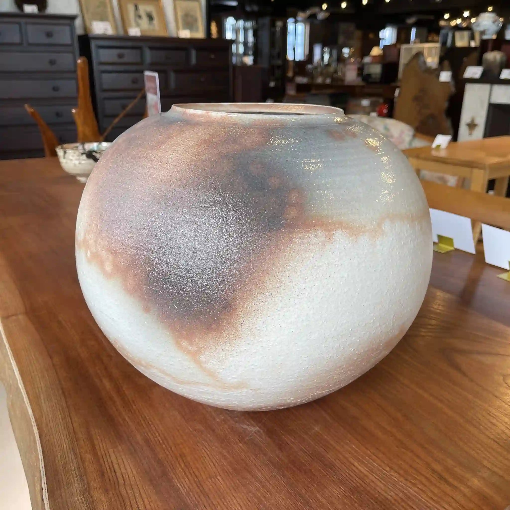 【古董】花瓶/萩燒