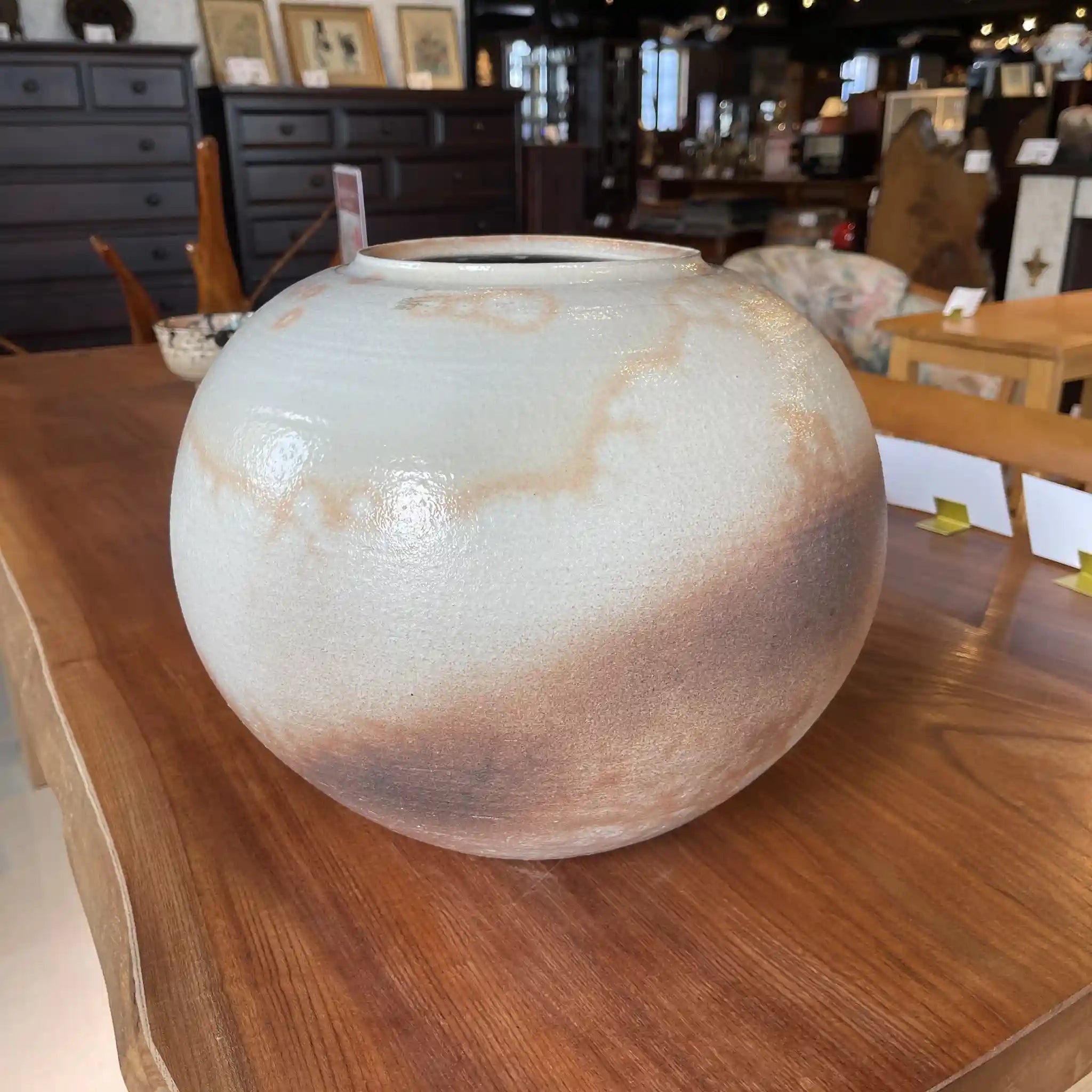 【古董】花瓶/萩燒