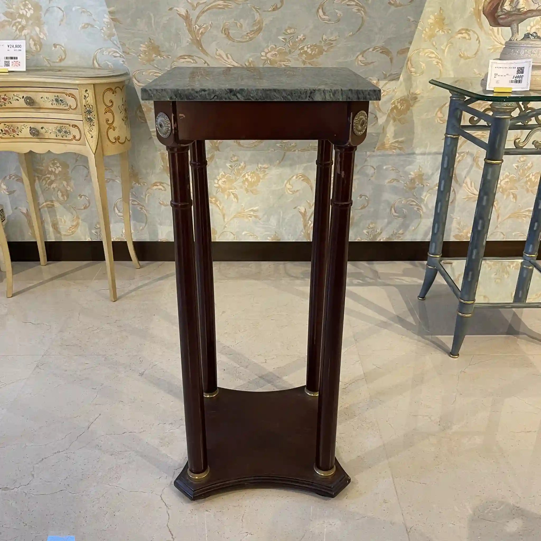 【リユース】 コンソールテーブル / 大理石