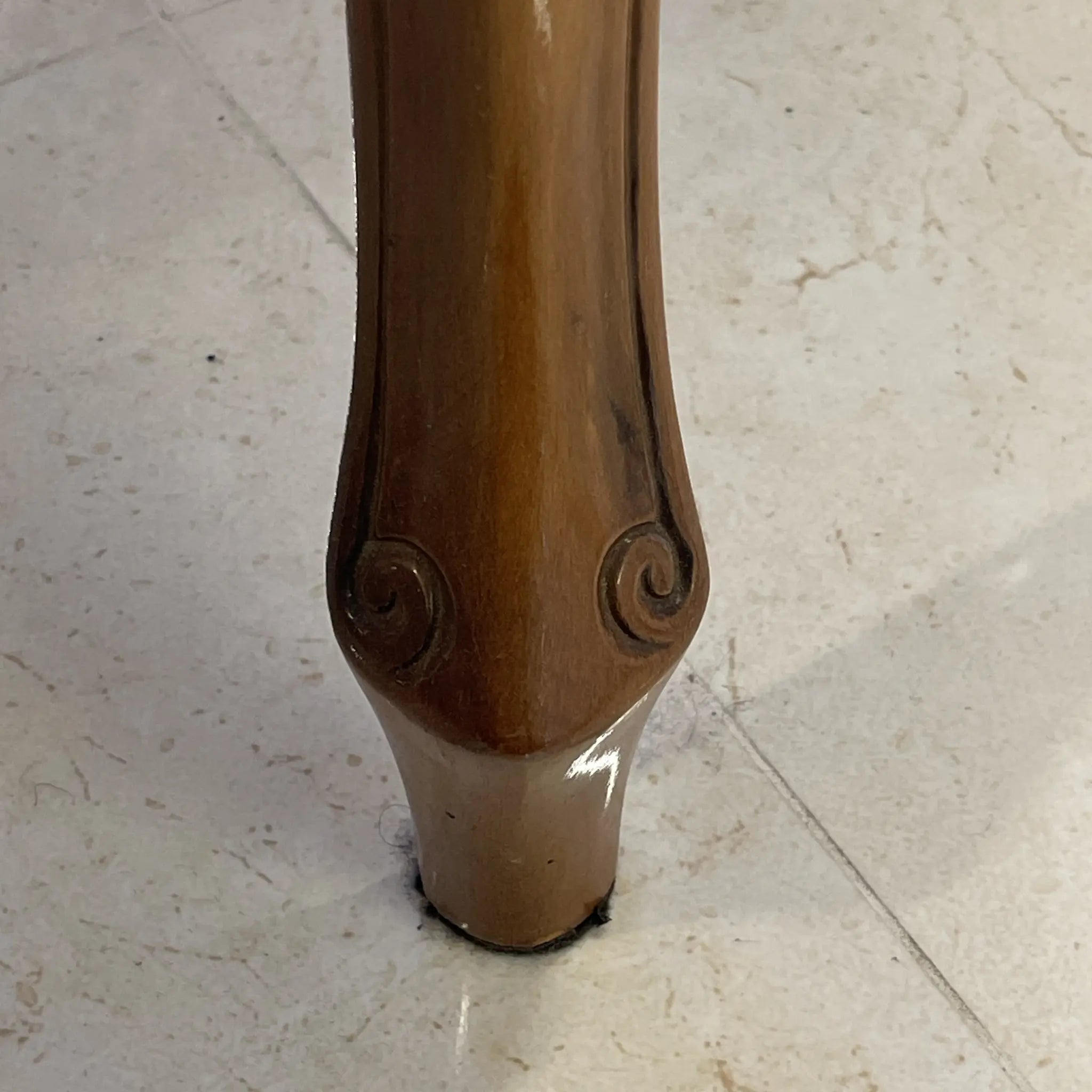 【リユース】 アンティーク調アームチェア / イタリア / 金華山織り