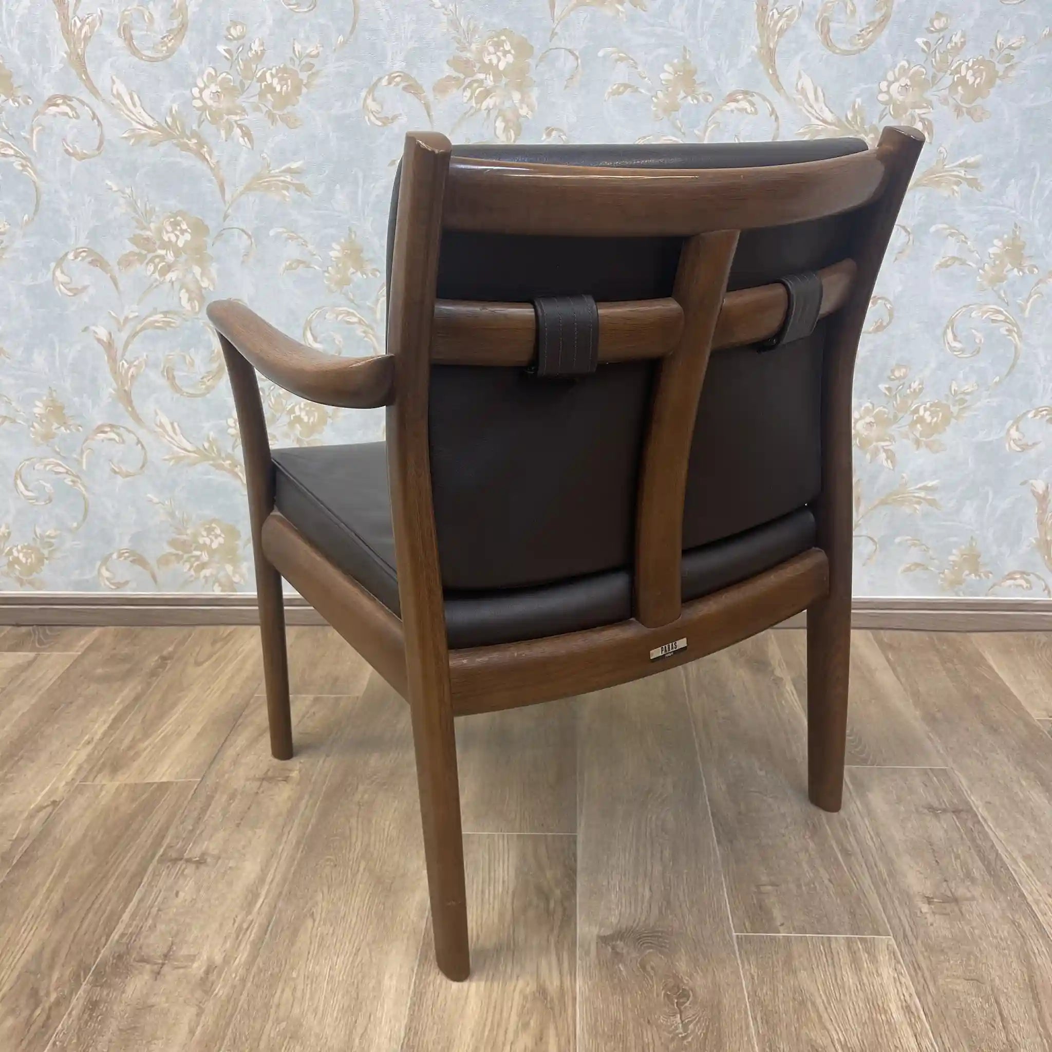 【リユース】 ダイニングセット / 日進木工 / PARAS / 1960年代以降 / オーク / 日本 / 曲木技術,シームレスデザイン,本革仕様