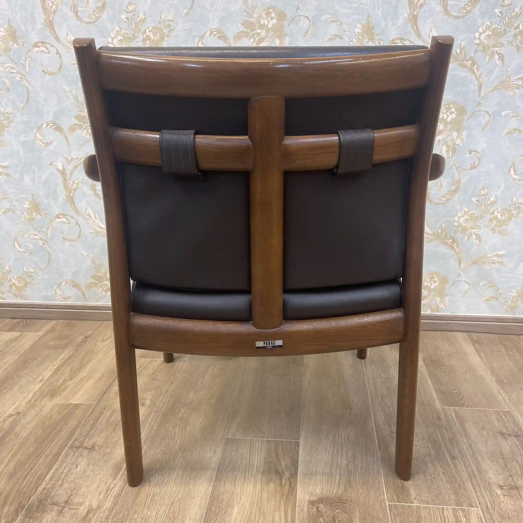 【リユース】 ダイニングセット / 日進木工 / PARAS / 1960年代以降 / オーク / 日本 / 曲木技術,シームレスデザイン,本革仕様