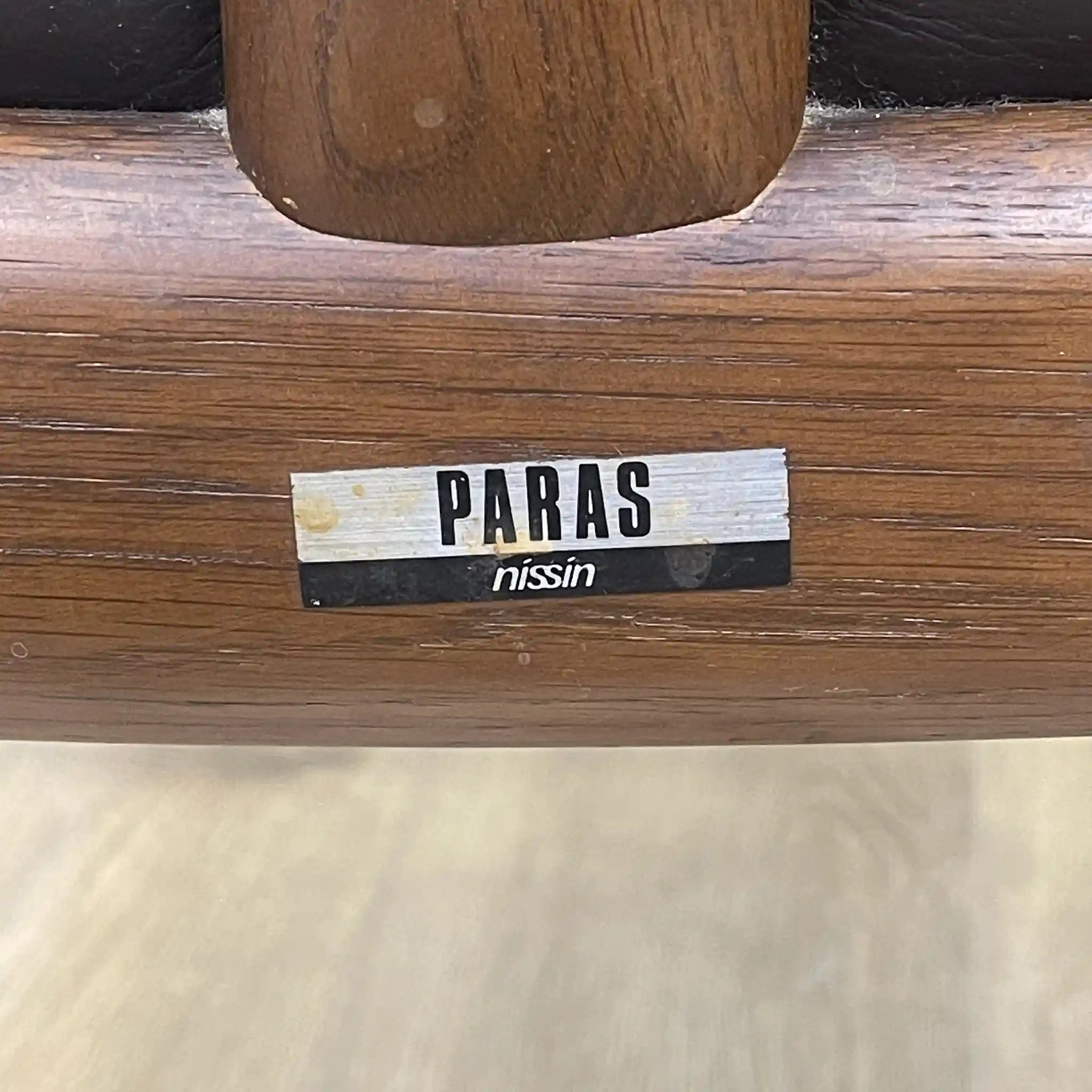 【リユース】 ダイニングセット / 日進木工 / PARAS / 1960年代以降 / オーク / 日本 / 曲木技術,シームレスデザイン,本革仕様