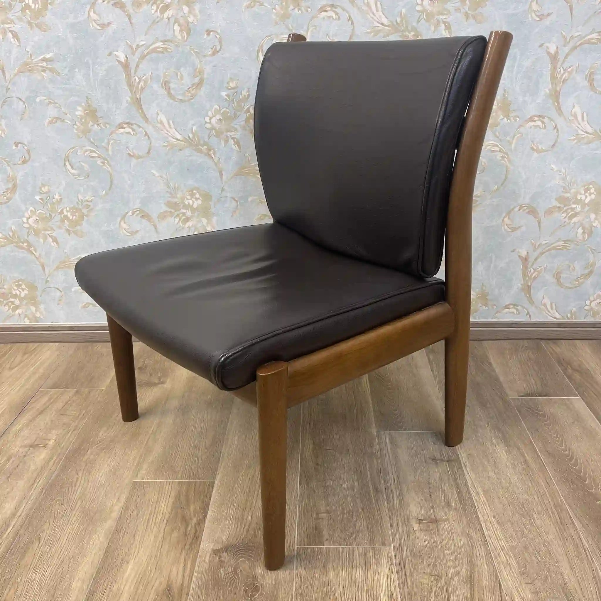 【リユース】 ダイニングセット / 日進木工 / PARAS / 1960年代以降 / オーク / 日本 / 曲木技術,シームレスデザイン,本革仕様