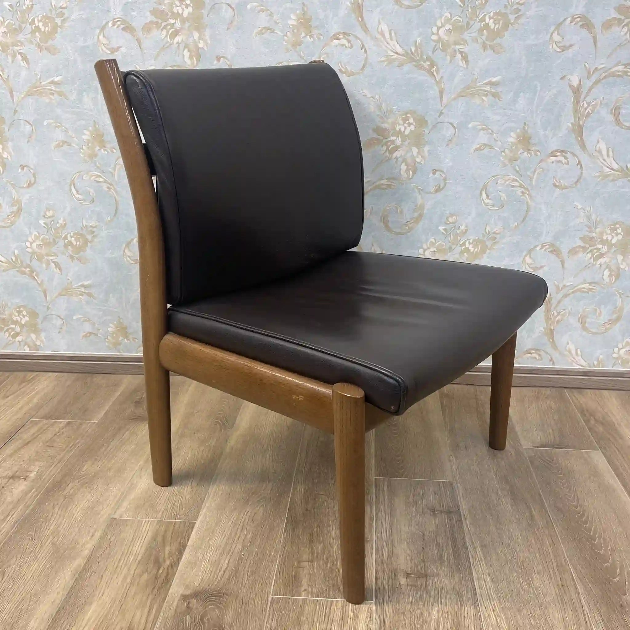 【リユース】 ダイニングセット / 日進木工 / PARAS / 1960年代以降 / オーク / 日本 / 曲木技術,シームレスデザイン,本革仕様