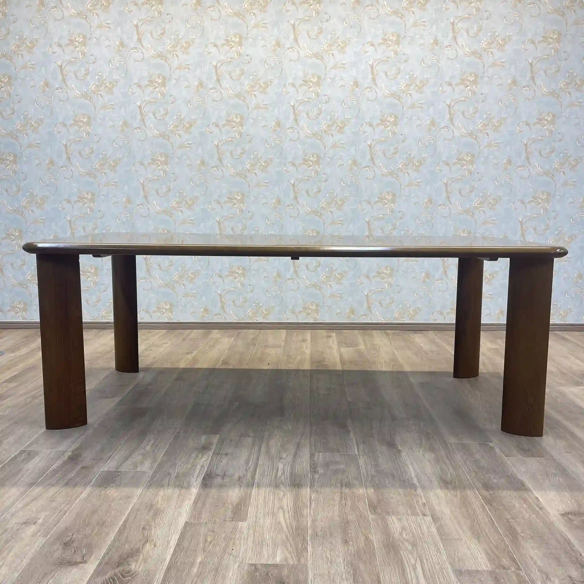 【リユース】 ダイニングセット / 日進木工 / PARAS / 1960年代以降 / オーク / 日本 / 曲木技術,シームレスデザイン,本革仕様