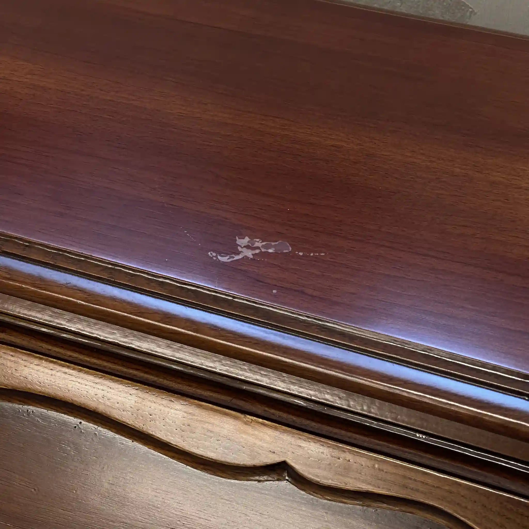 【アンティーク】 ライティングビューロー(セット) / 猫脚 天板・内部リペア済