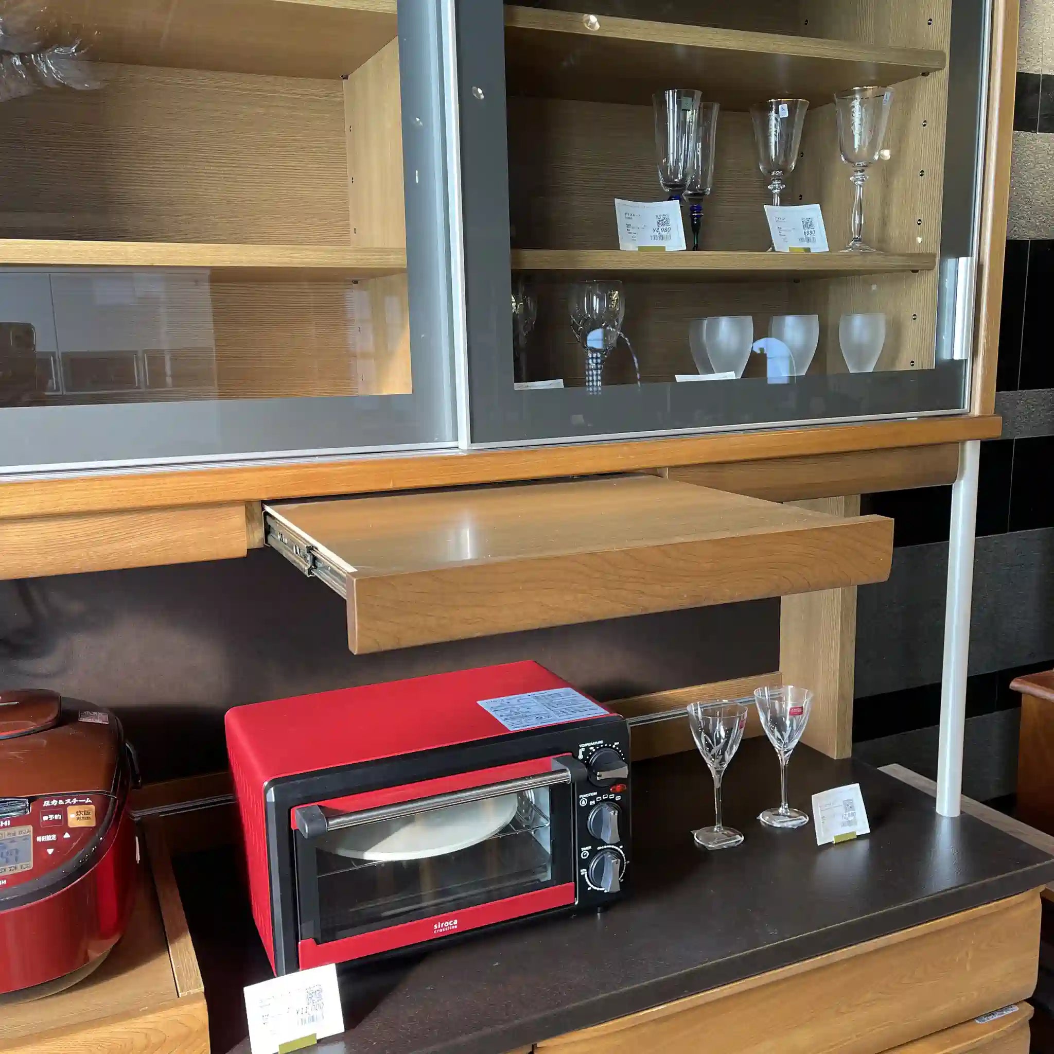 【リユース】 キッチンボード / 河口家具製作所 / アドバンス / ウォールナット材 / 日本