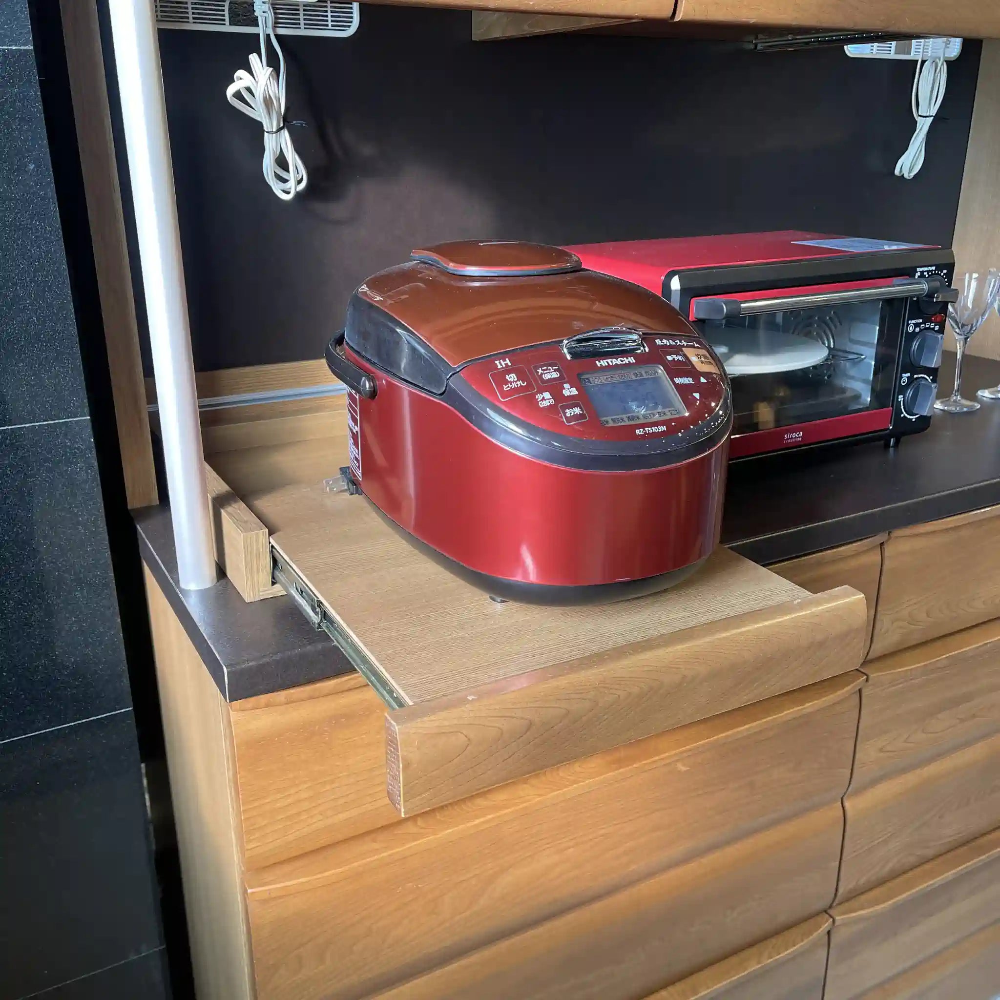 【リユース】 キッチンボード / 河口家具製作所 / アドバンス / ウォールナット材 / 日本