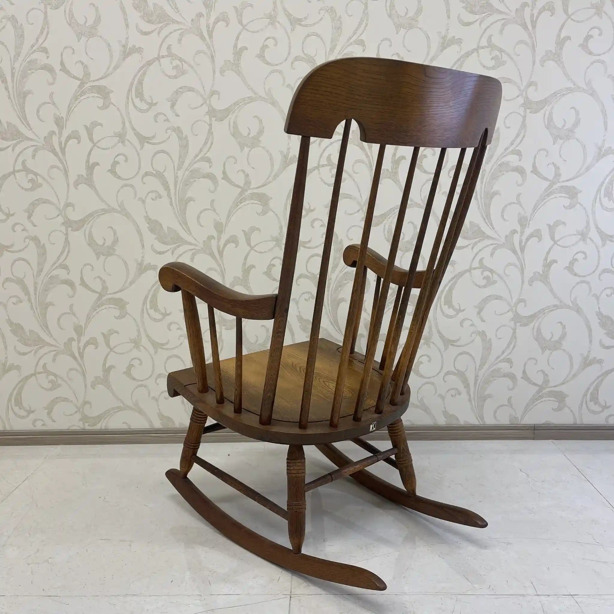 【リユース】 ロッキングチェア / 飛騨産業 / キツツキ / 日本 / 座繰り加工,ボウバック