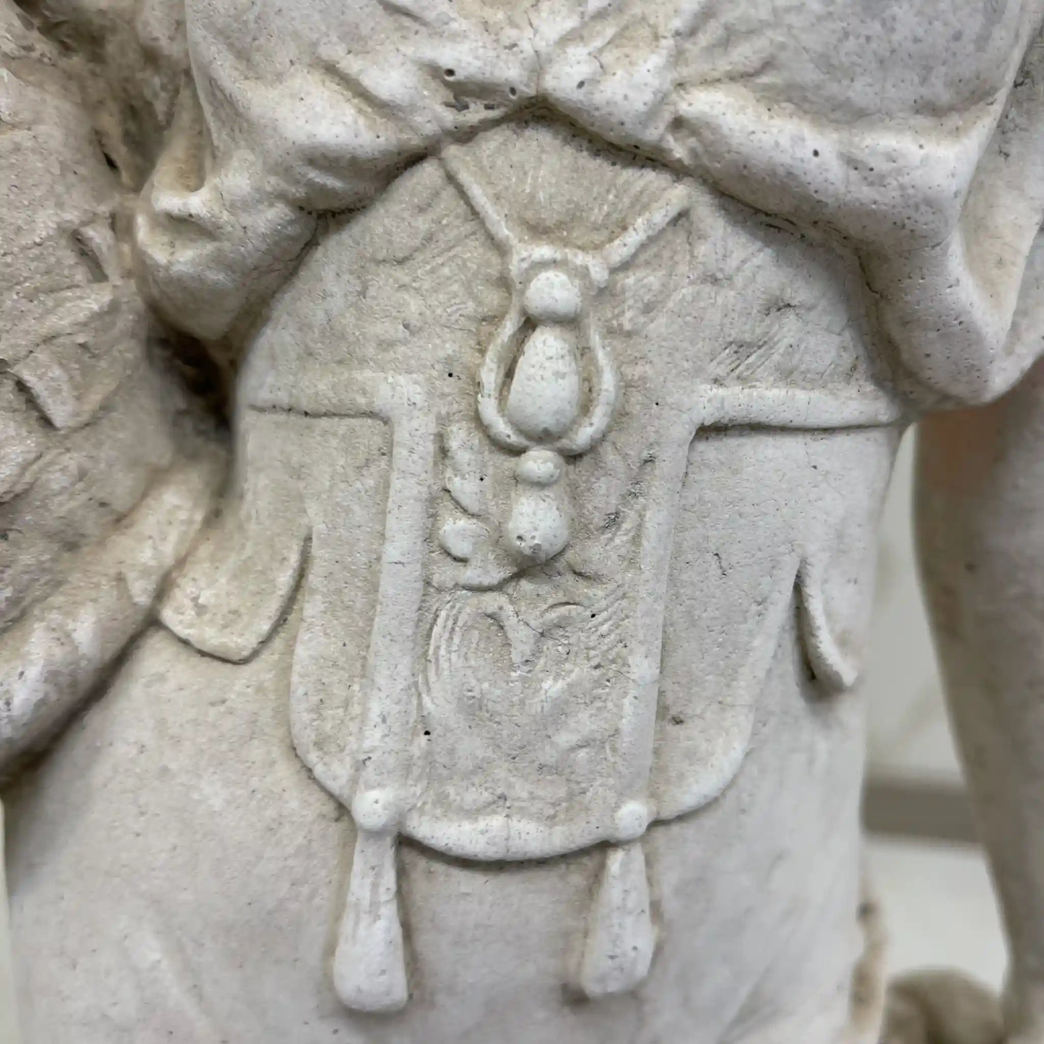 【ビンテージ】 クラシック・ガーデン・スタチュー(西洋石像) / イタリア / レコンスティテュートストーン,古典主義造形,全周彫刻