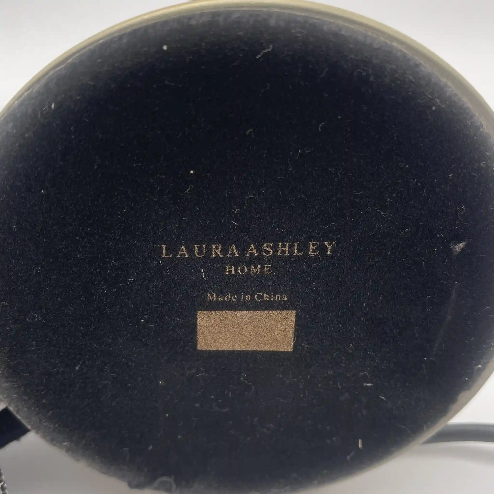 【复古】台灯/ LAURA ASHLEY(劳拉阿什利)/ 20世纪/黄铜/新艺术风格,英国直接进口