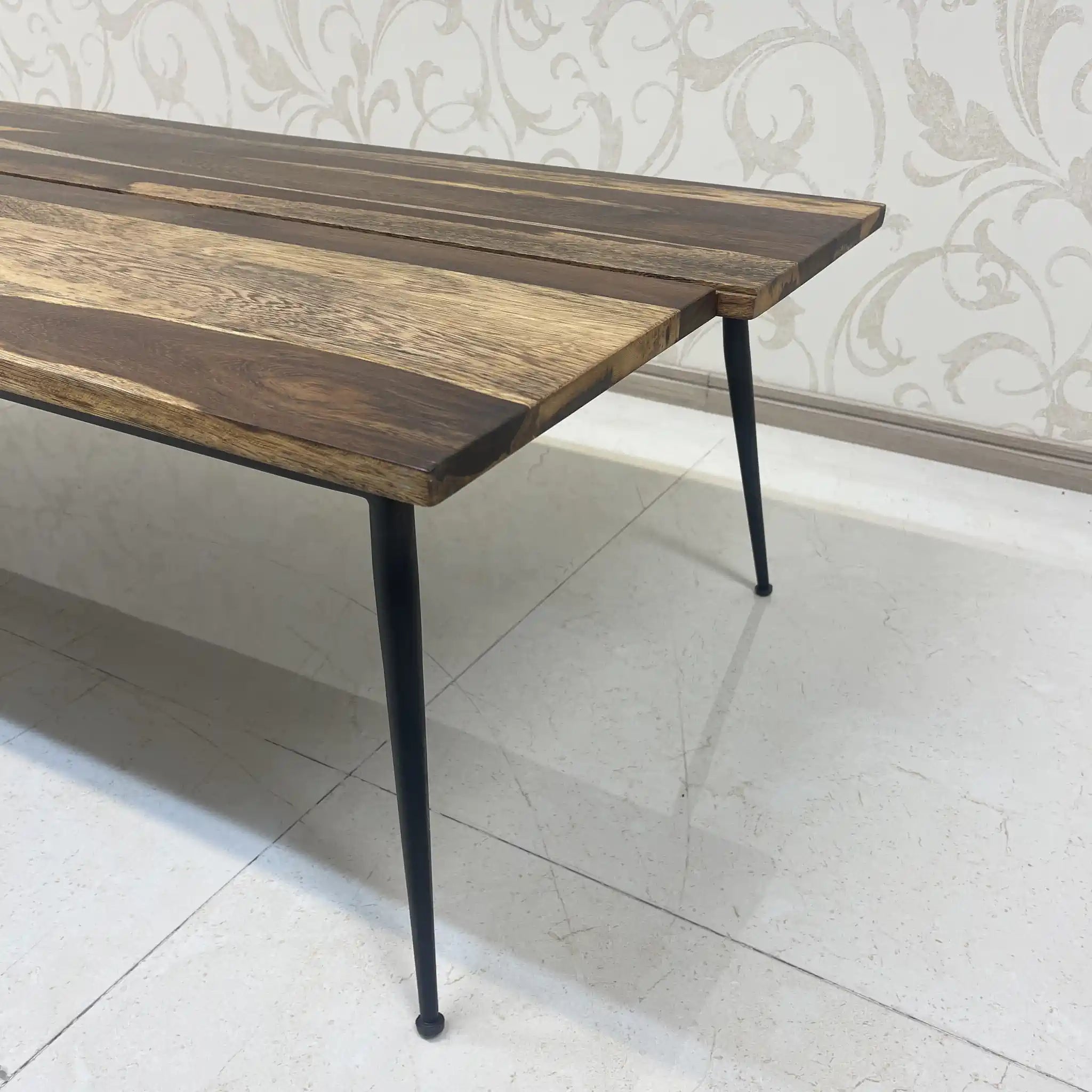 【リユース】 センターテーブル / 野中企画 / AMANDE / 天然木 / テーパードレッグ