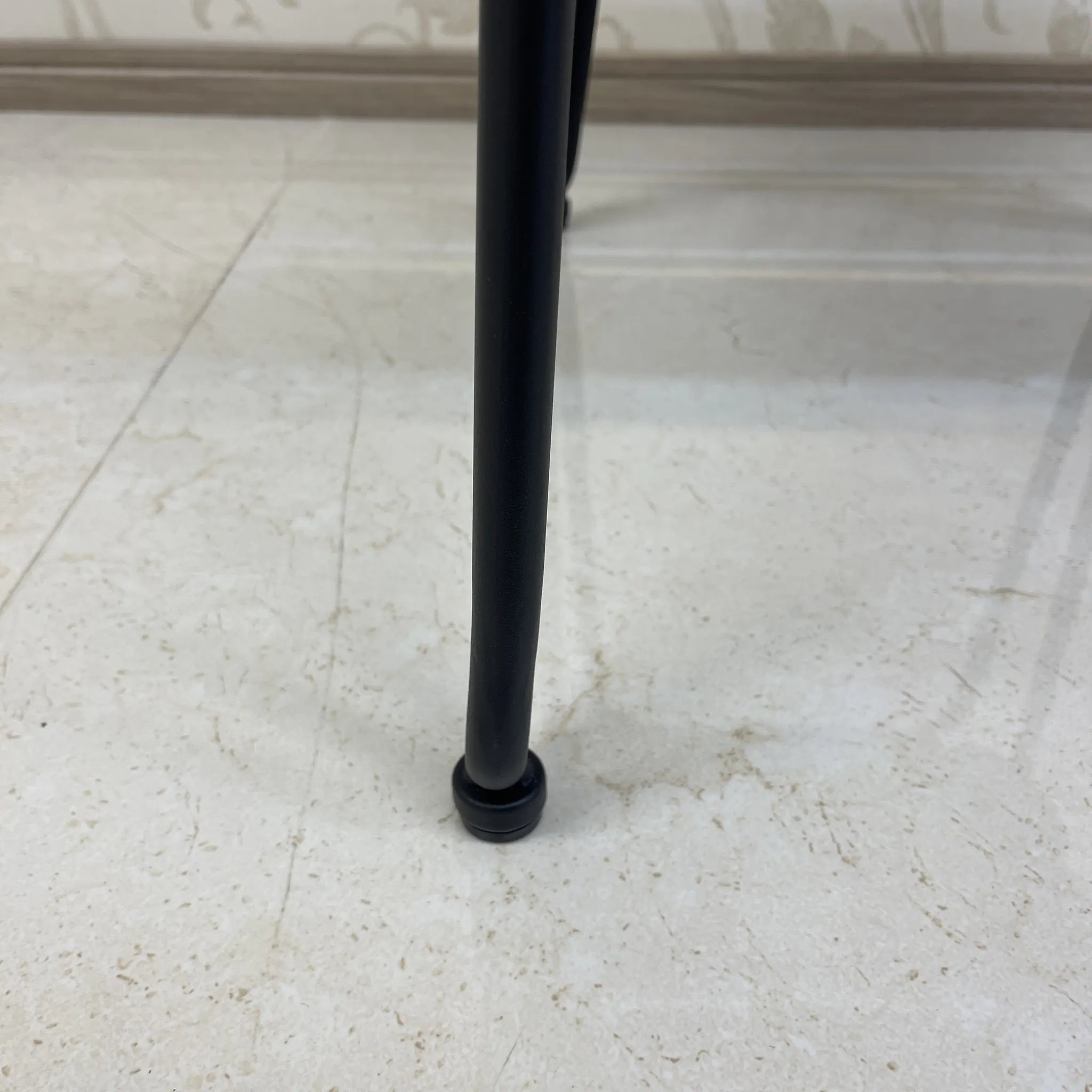 【リユース】 ヴィンテージ風ダイニングセット / 家具の大丸 / Sady 800 Table / Chain Chair / 2000年代 / アイアン楡材(ニレ) / インダストリアルデザイン