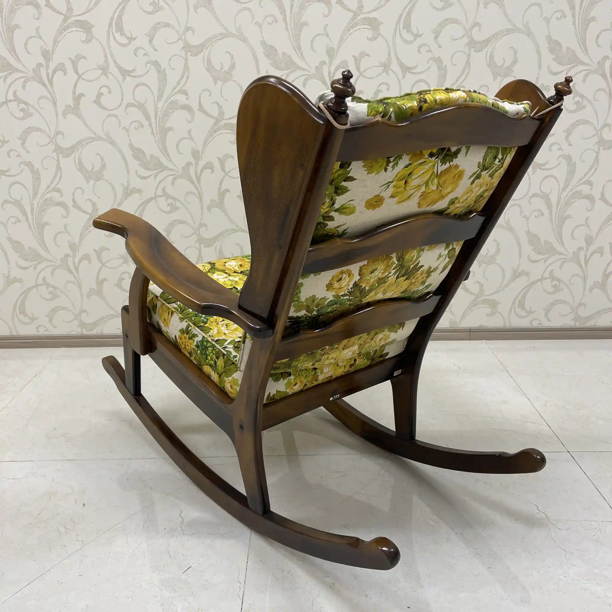 【リユース】 ロッキングチェア / カリモク / ブナ材 / 日本 / 木組み,ハイバック