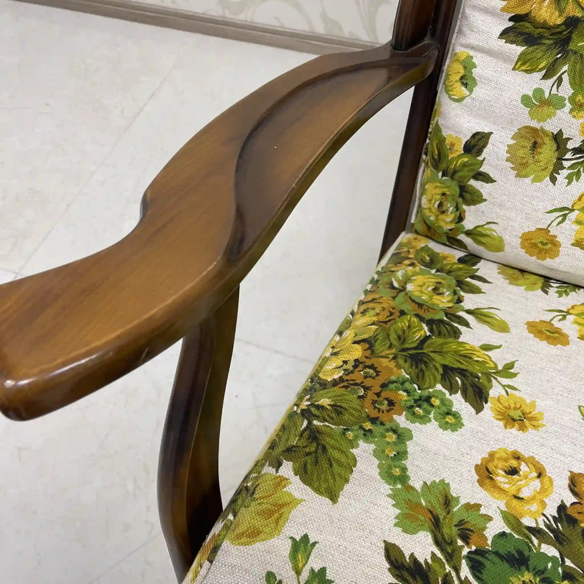 【リユース】 ロッキングチェア / カリモク / ブナ材 / 日本 / 木組み,ハイバック