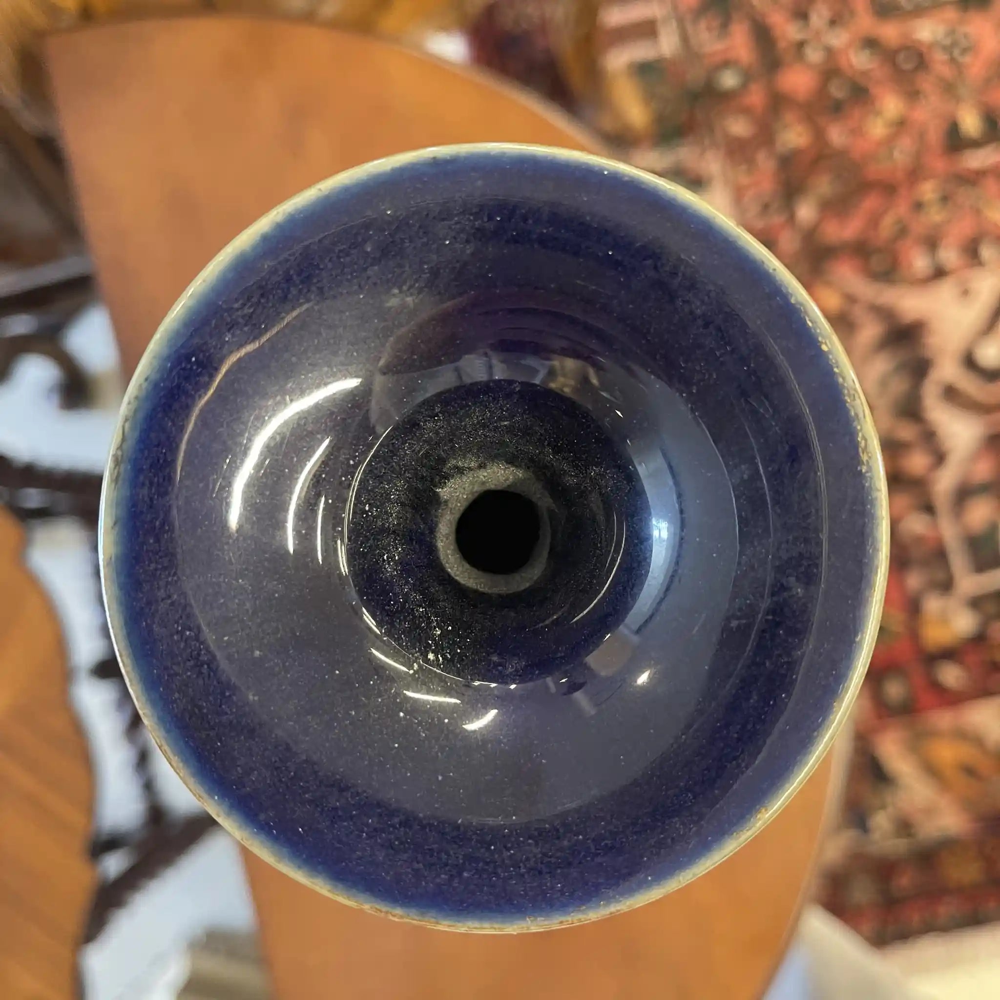 花瓶/ ROYAL DOULTON / SLATER / SLATER, 兰贝斯窑(Lambethware) / 20年代- 30年代左右/英国/斯莱特专利技术,蕾丝转印装饰,手工珐琅着色
