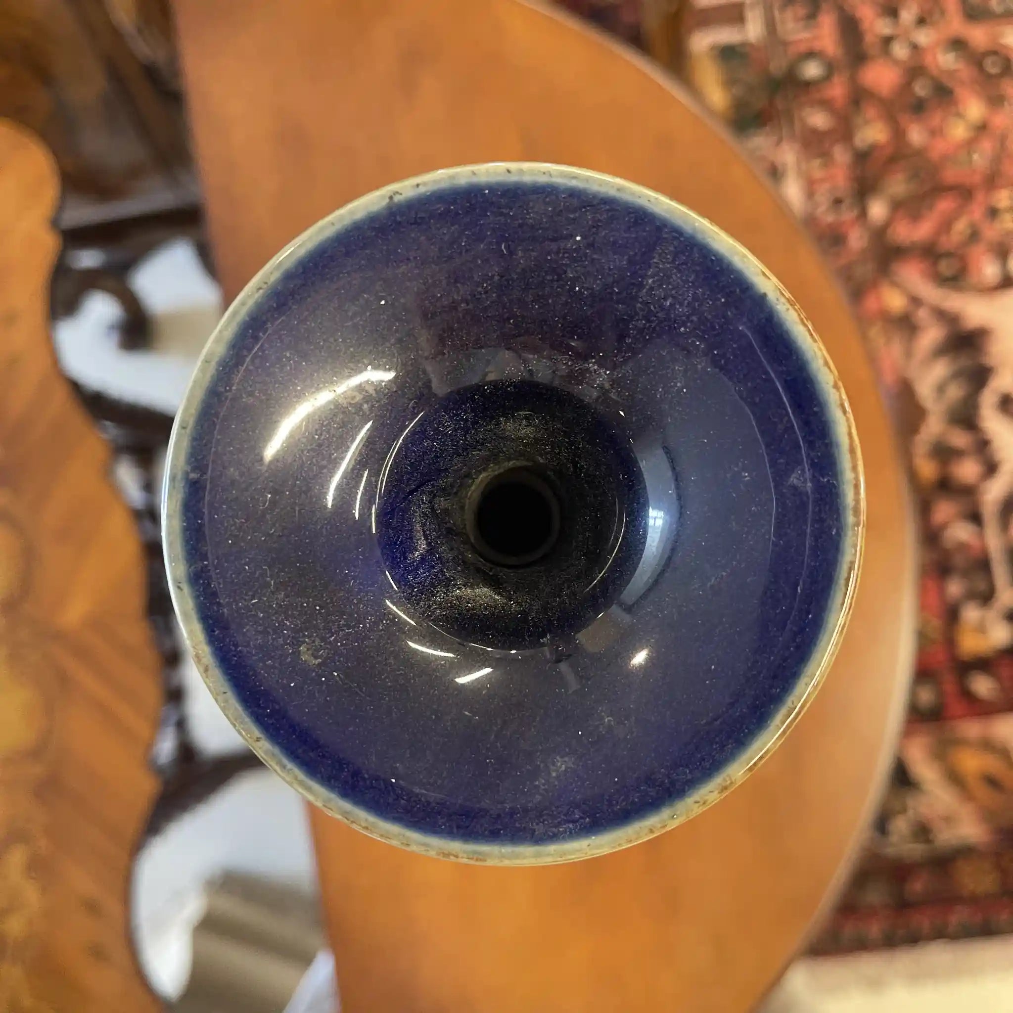 花瓶/ Royal Doulton / SLATER, 兰贝斯窑(Lambethware) / 20年代- 30年代左右/英国/斯莱特专利技术,蕾丝转印装饰,手工珐琅着色