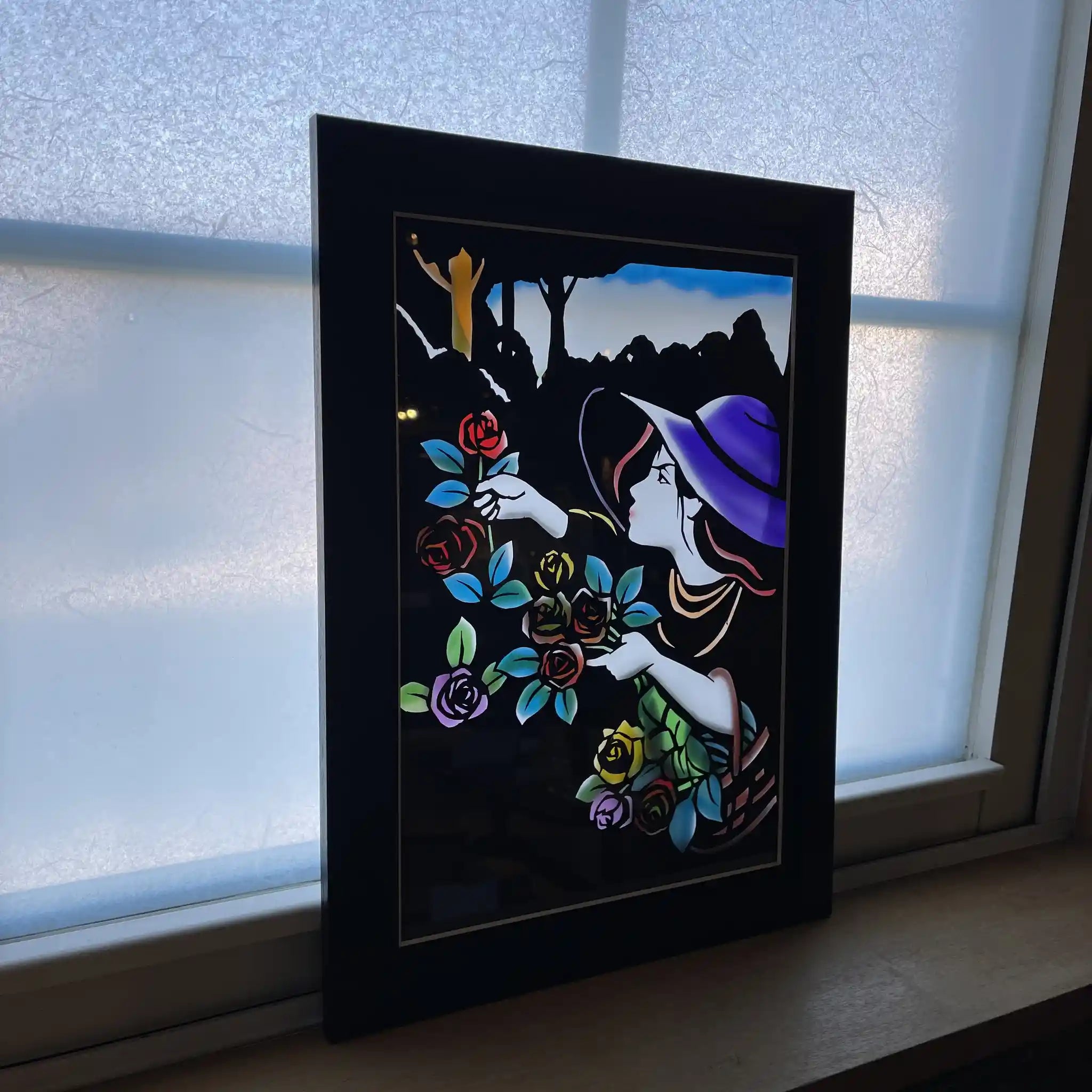 【アート/装飾品】 シルエットアート