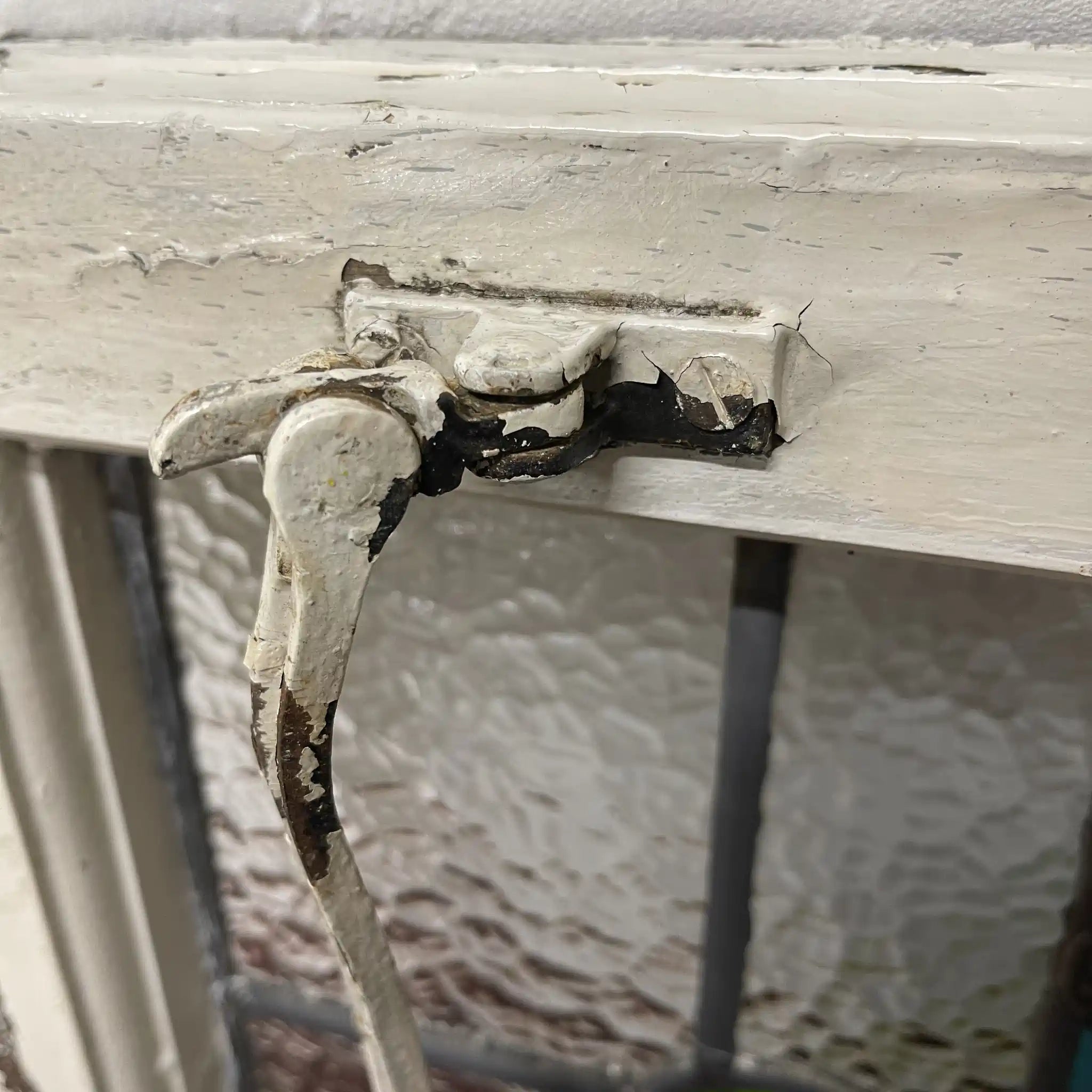 【アンティーク】 ステンドグラス / アール・デコ / 20世紀初頭 (推定) / ガラス / イギリス / テクスチャード・ガラス, 植物モチーフ, 幾何学的デザイン, ステイ付