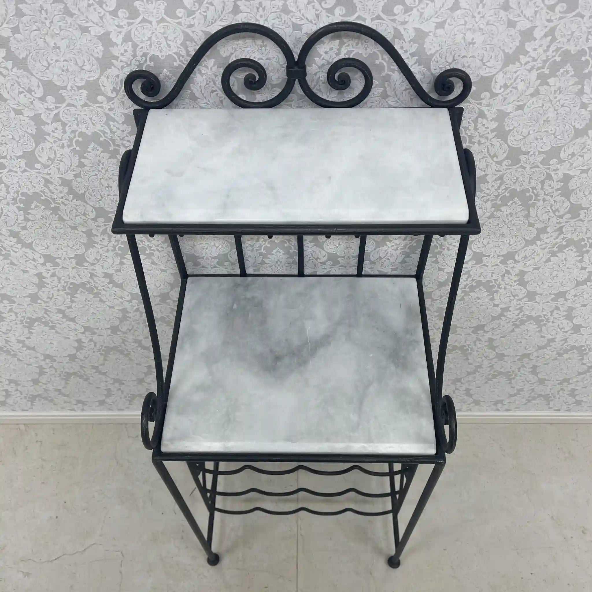 【リユース】 ワインラック / アイアン大理石