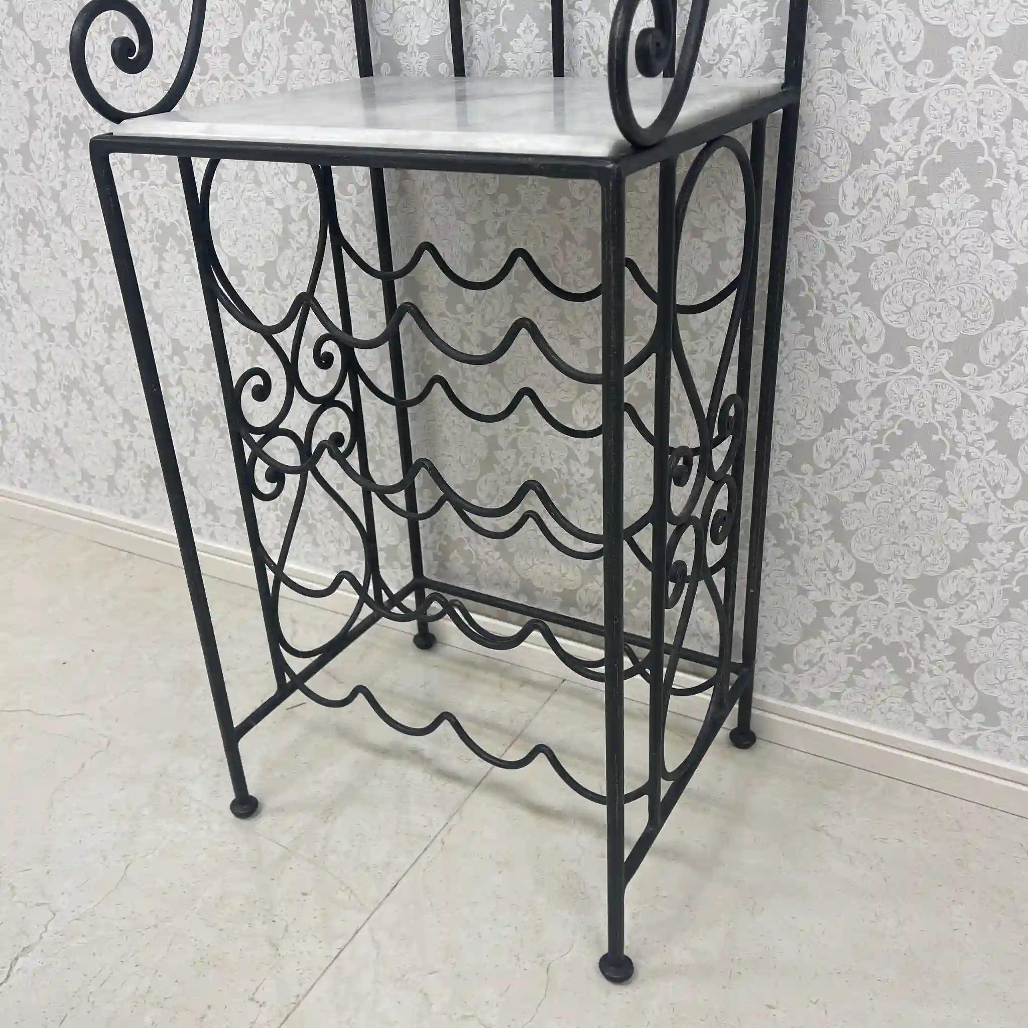 【リユース】 ワインラック / アイアン大理石