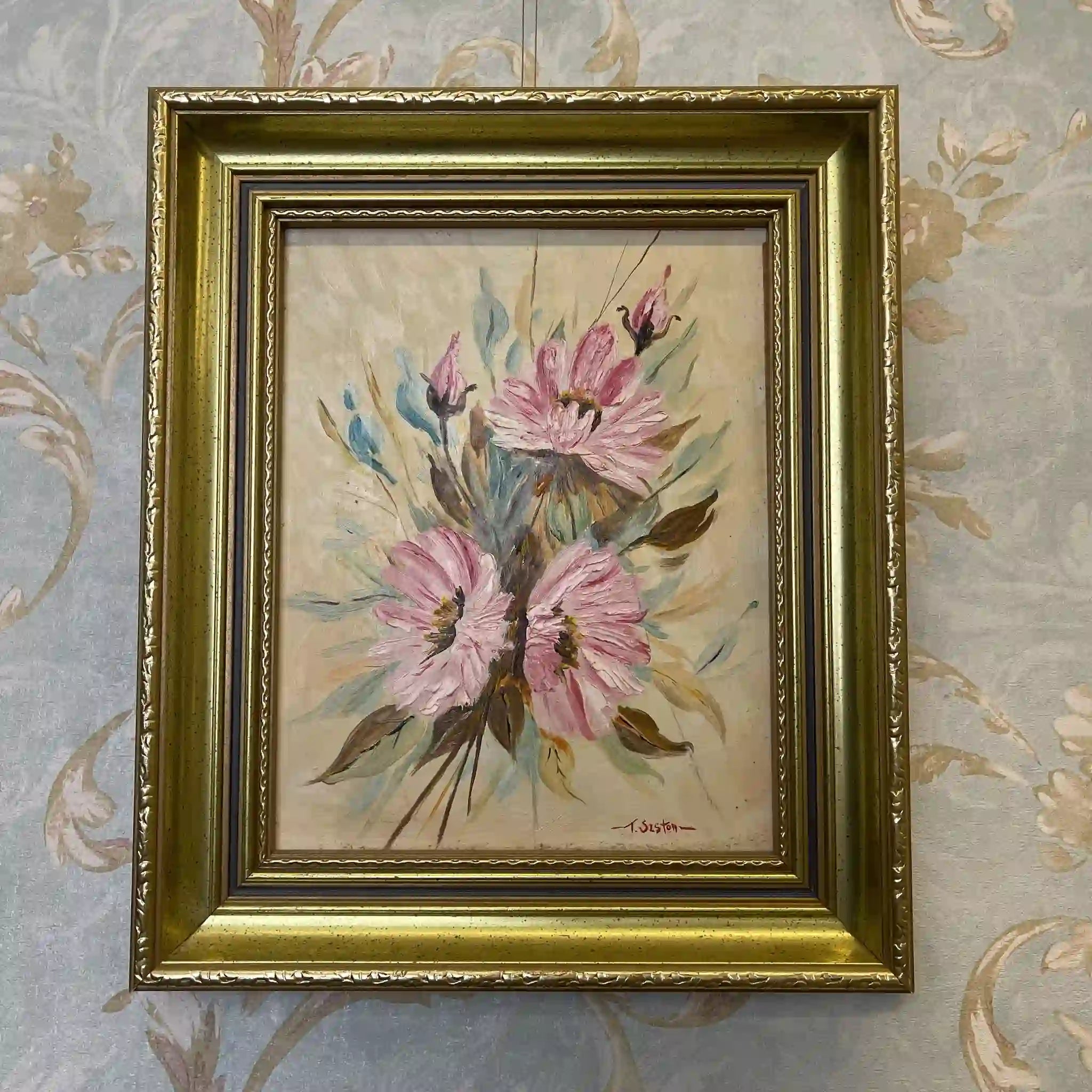 【复古】油画/ TONY SESTON / 20世纪/画布/英国