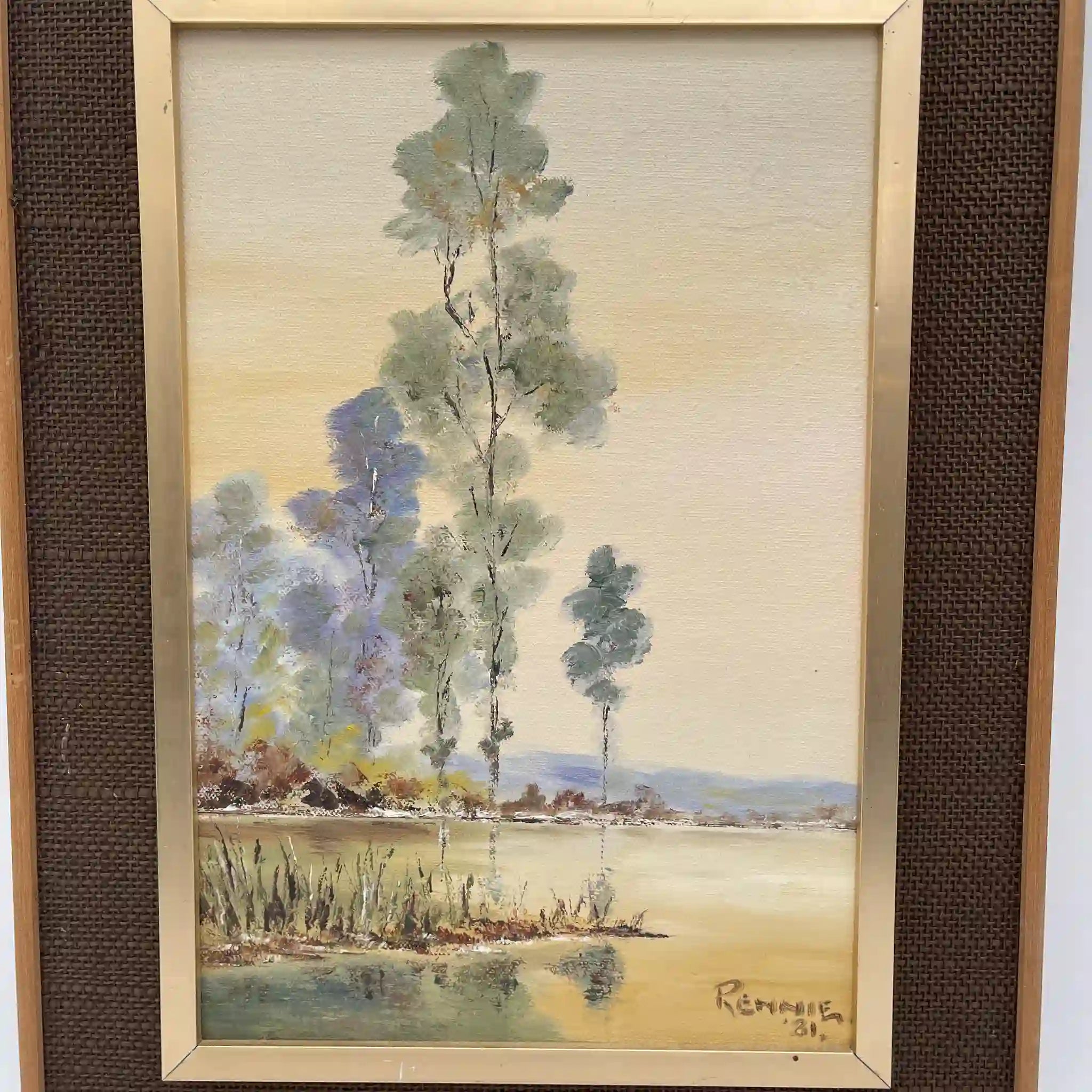 【ビンテージ】 水彩画