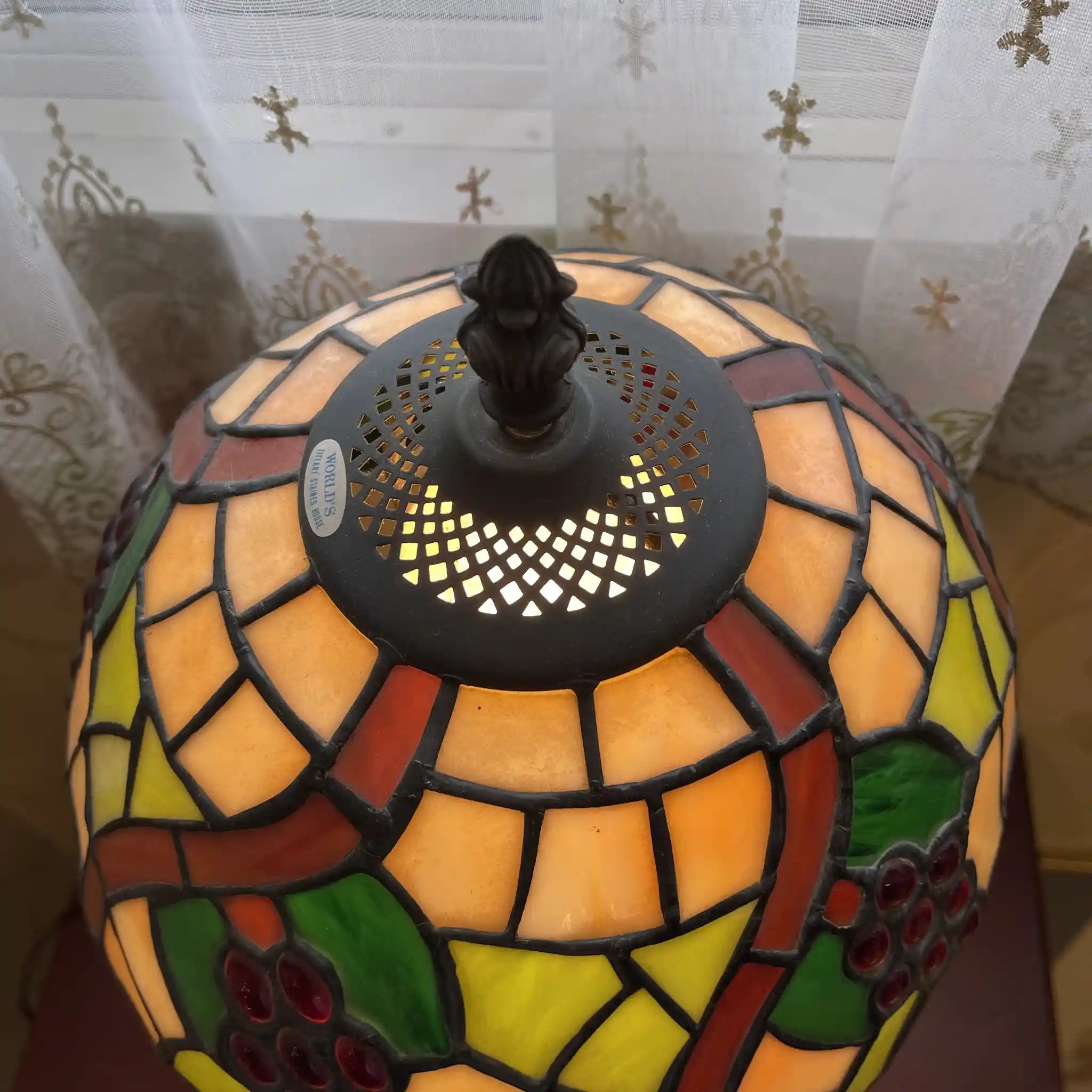Vintage Table Lamp / 1990s (estimated) / Glass / Japan