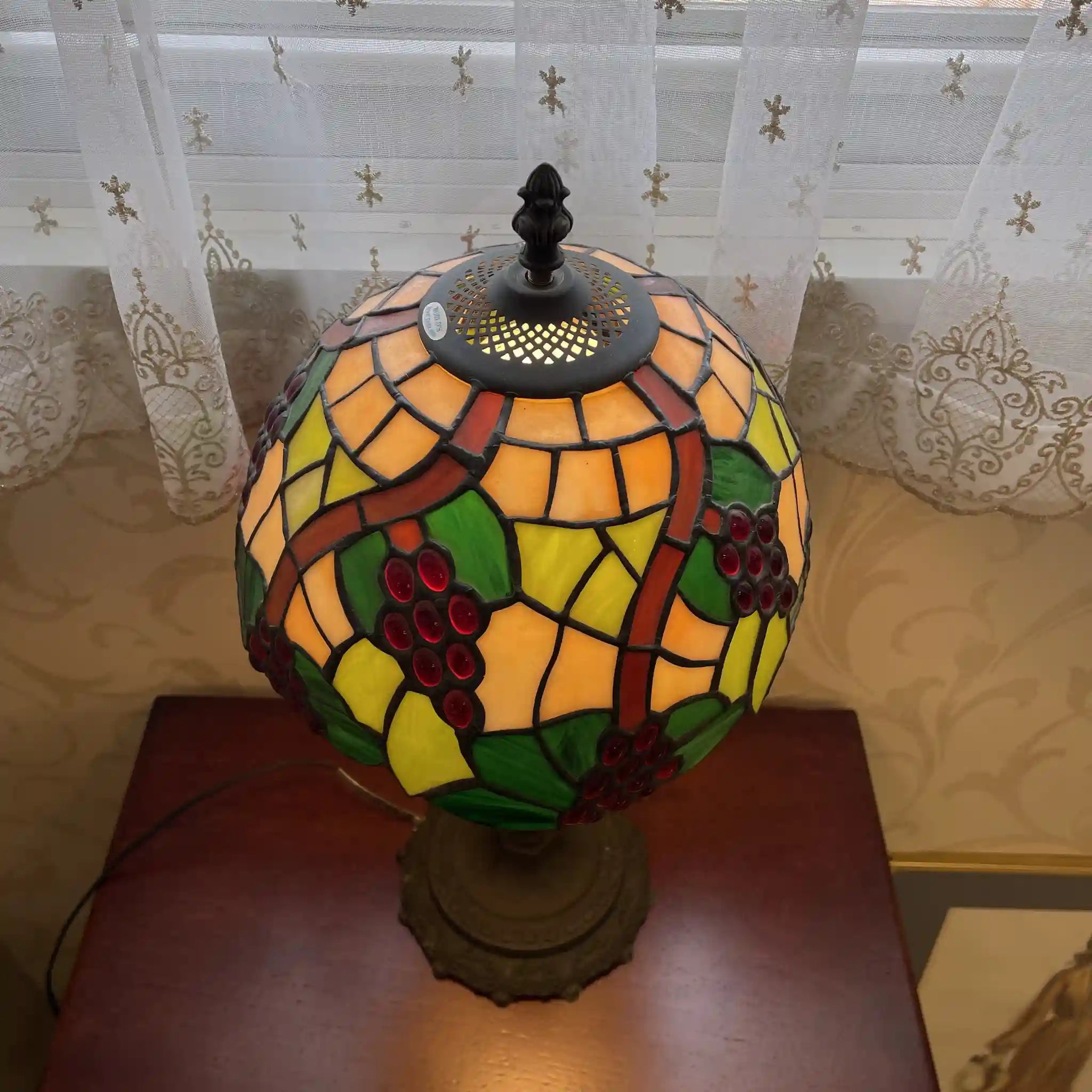 Vintage Table Lamp / 1990s (estimated) / Glass / Japan