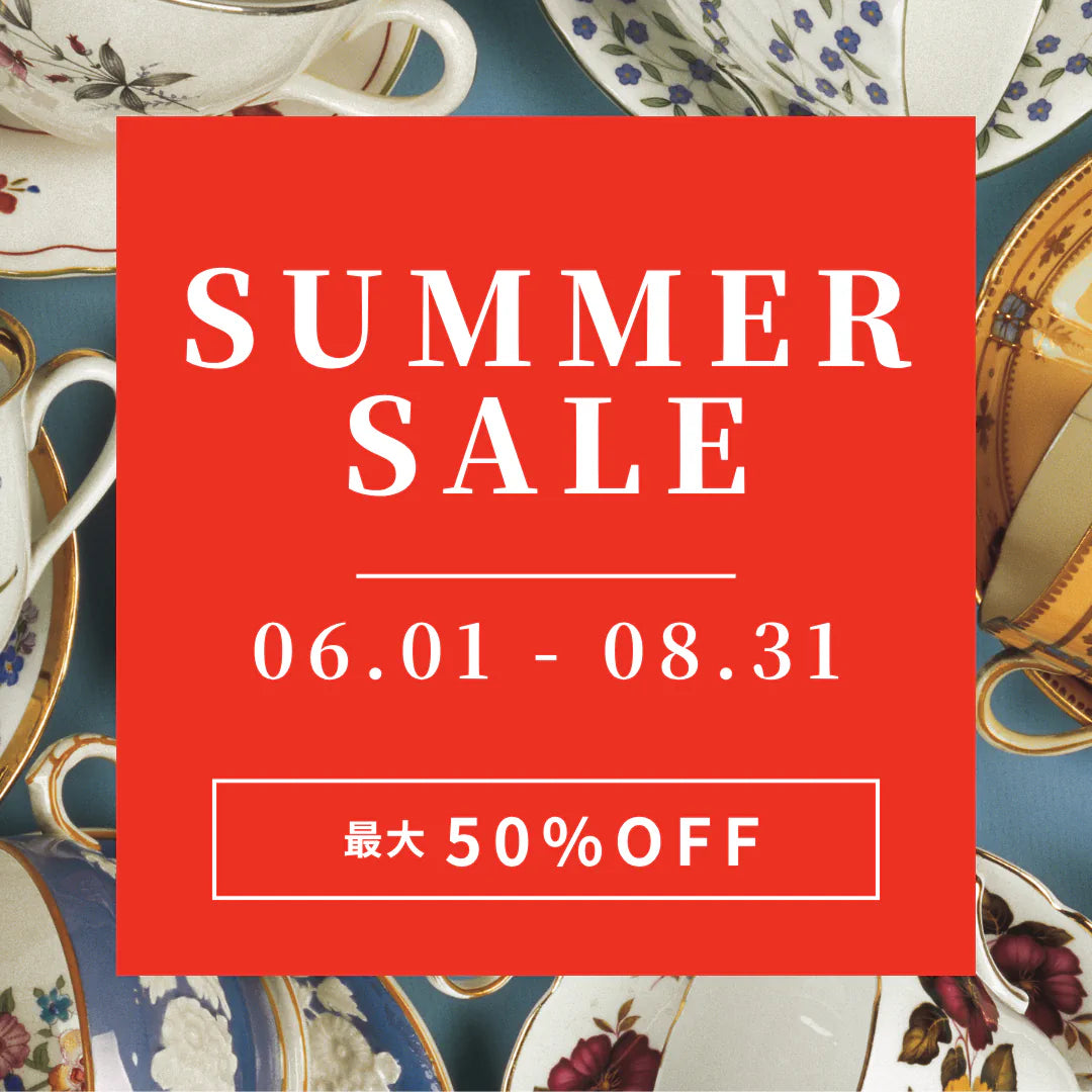 【店舗限定】最大50%OFF！ここでしか出会えない一点モノを巡るサマーセール開催