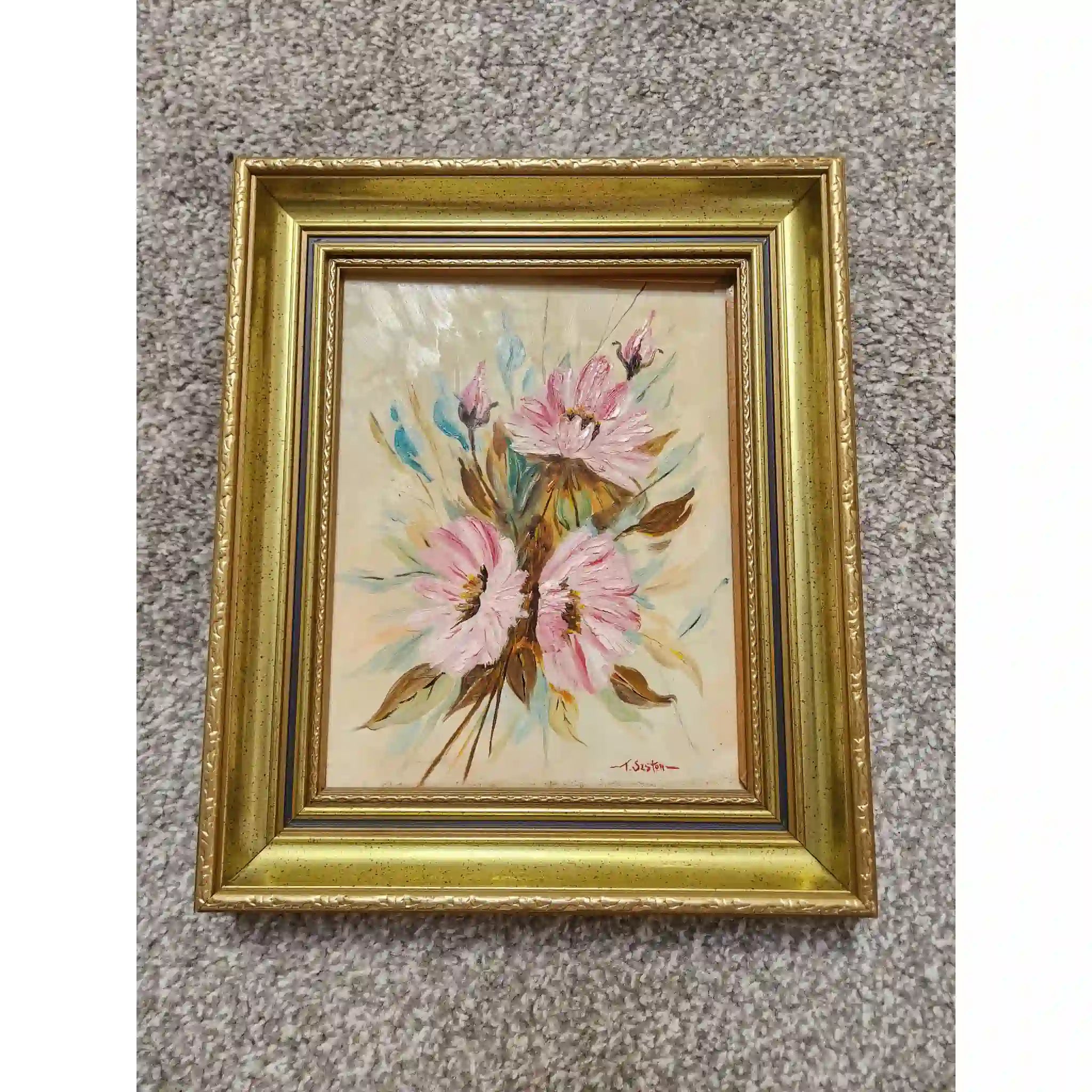 【ビンテージ】 絵画 / TONY SESTON / イギリス