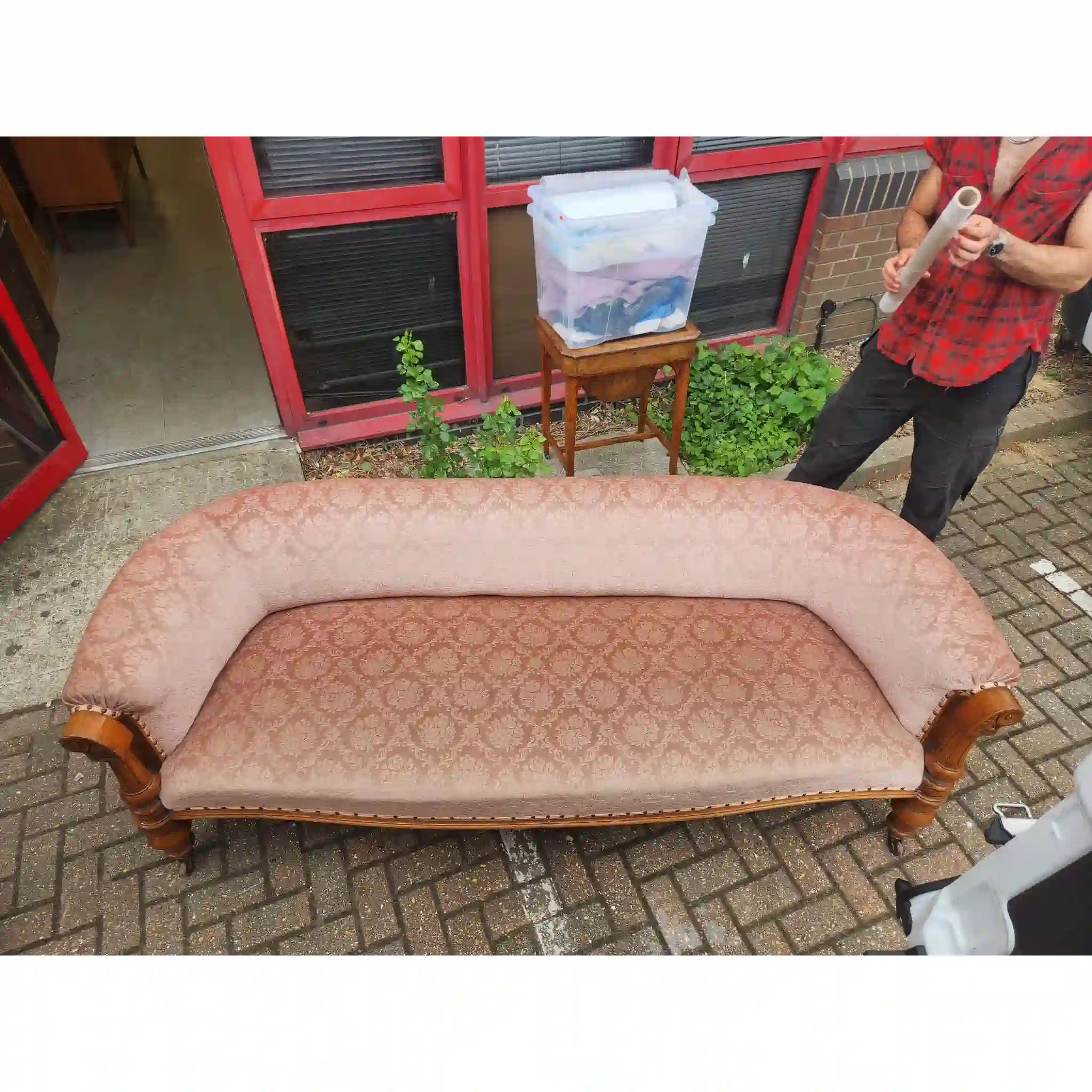 【アンティーク】 ヴィクトリアン・ソファ / 1860年〜1900年頃 / イギリス