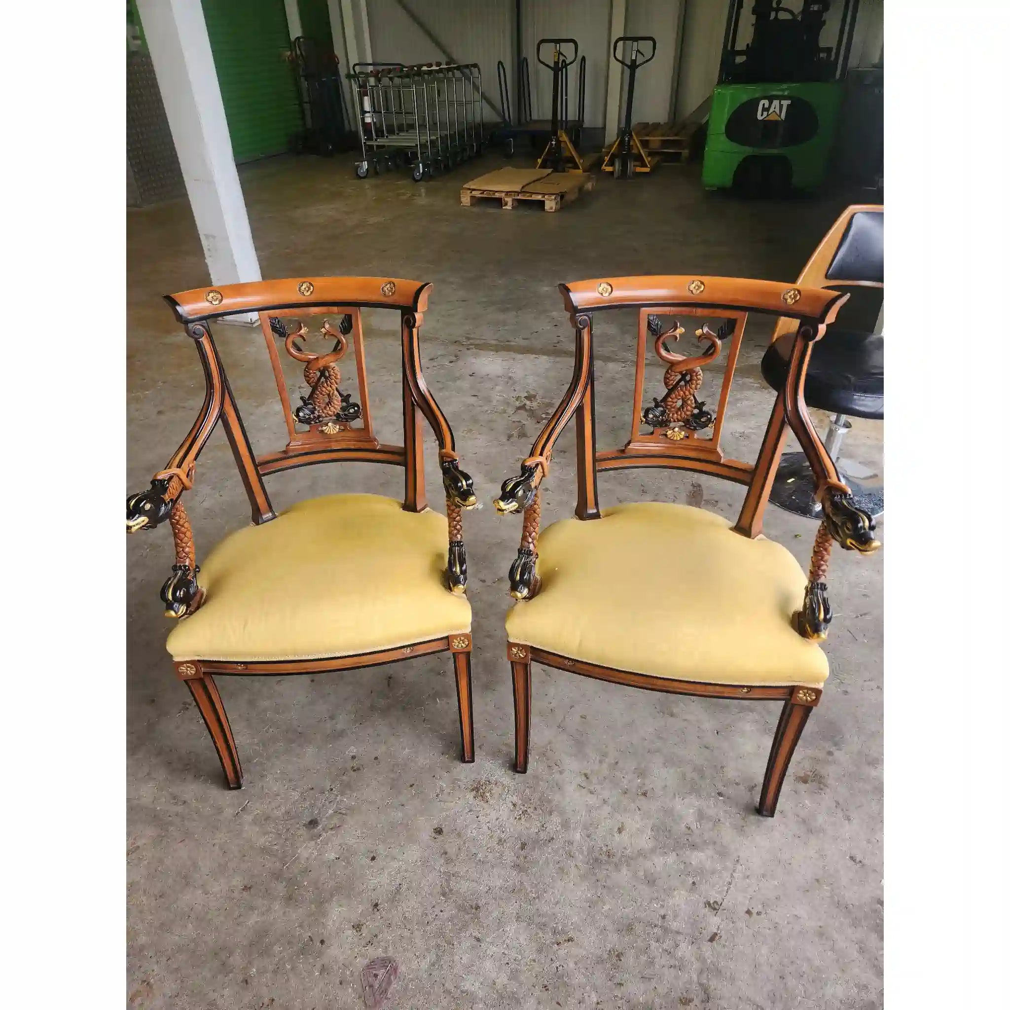 【ビンテージ】 アームチェア / 新古典主義 / イギリス