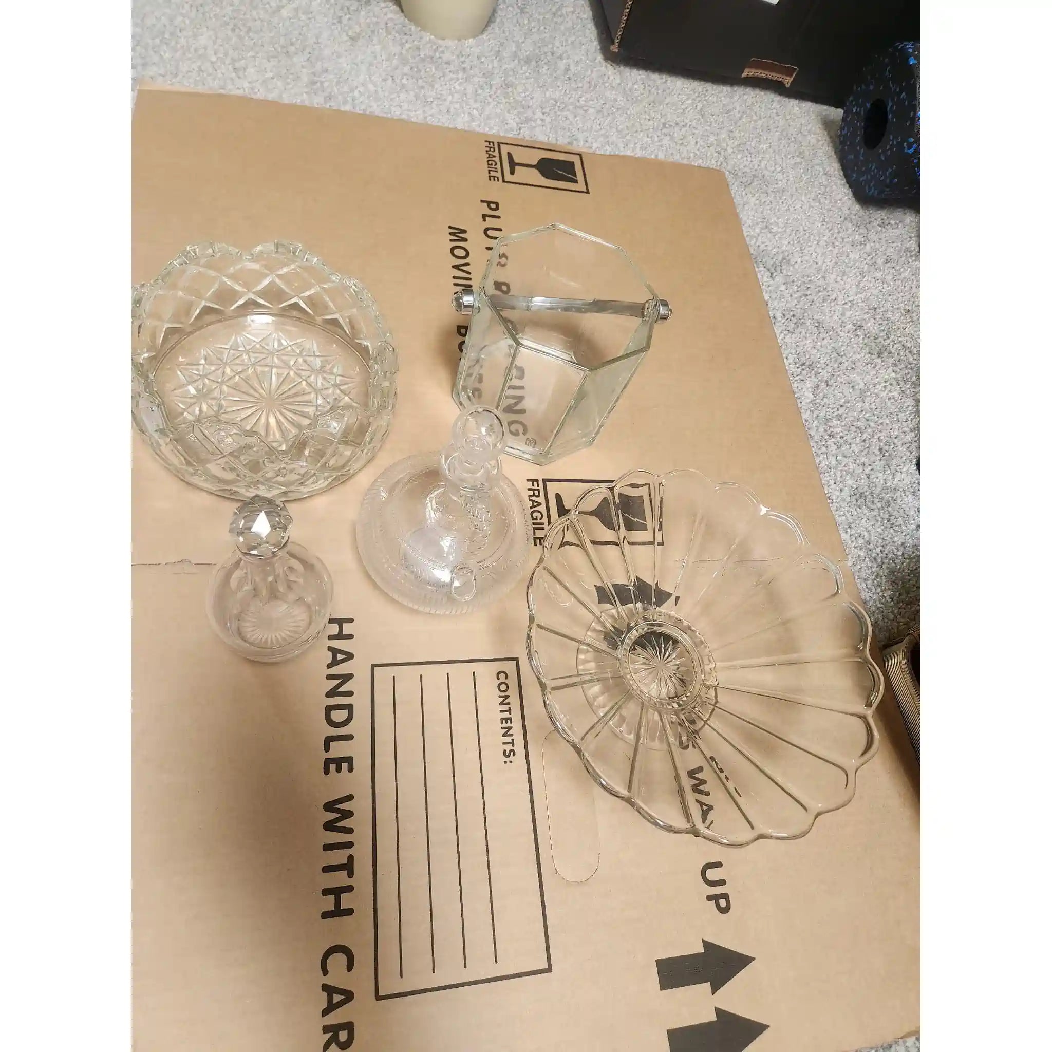 【】 グラス注ぎ瓶、ボウル、氷バケツ