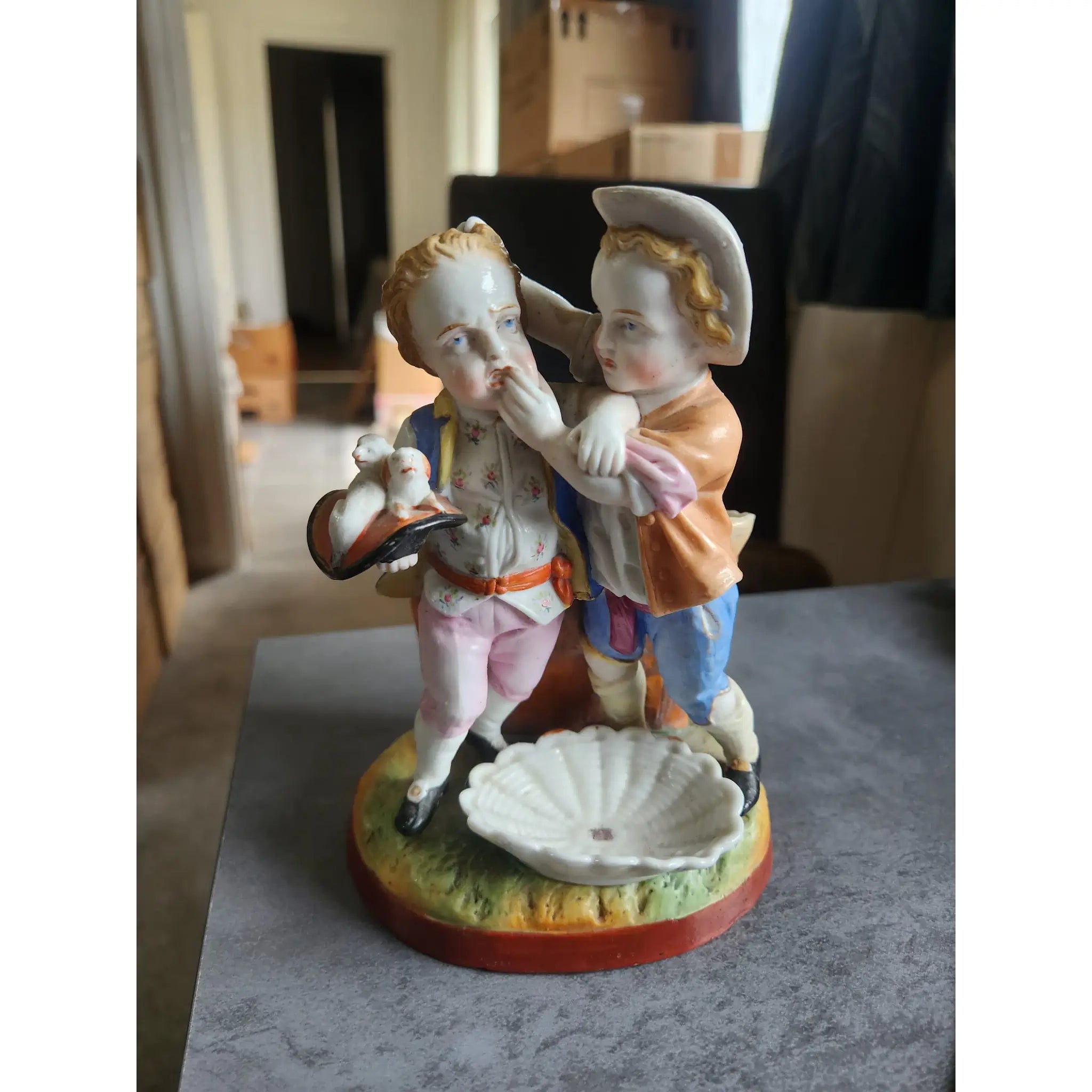 【】 陶器の人形