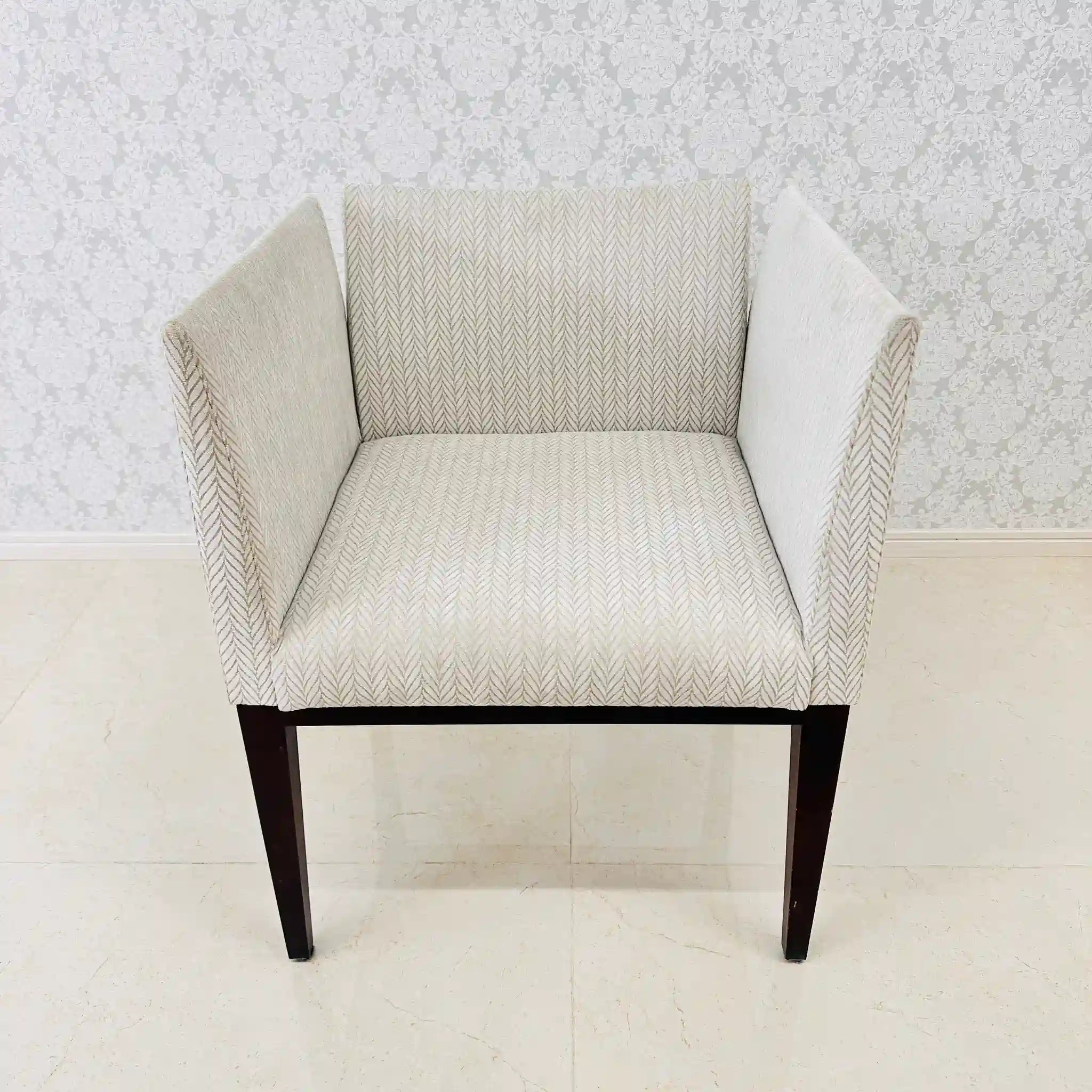 [Reused] Armchair set of 2, white