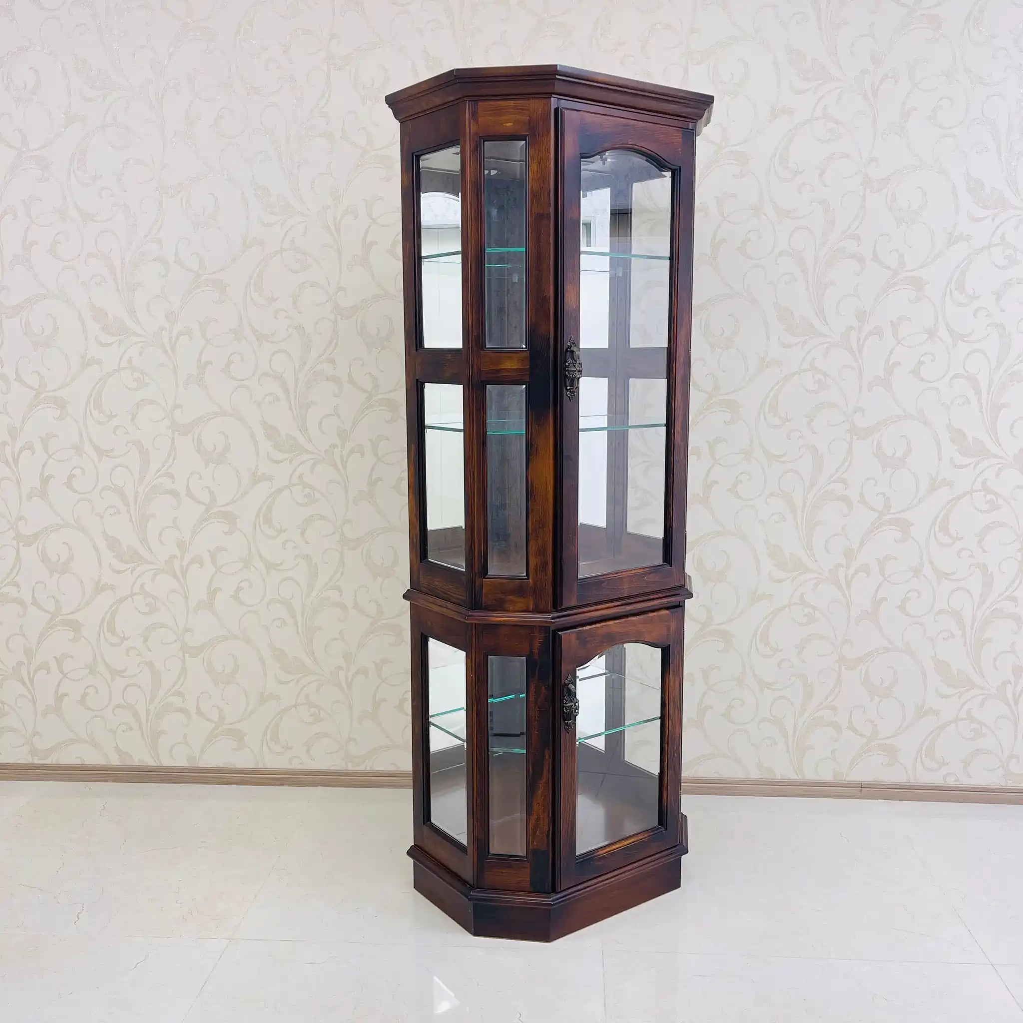 [Vintage] Showcase Karimoku Furniture Colonial Series