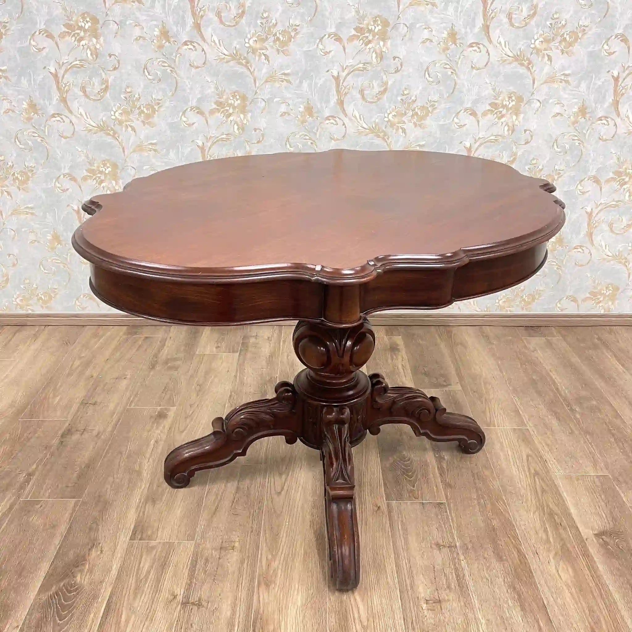 [Vintage] Dining table / mid-20th century (estimated) / Beech wood / England